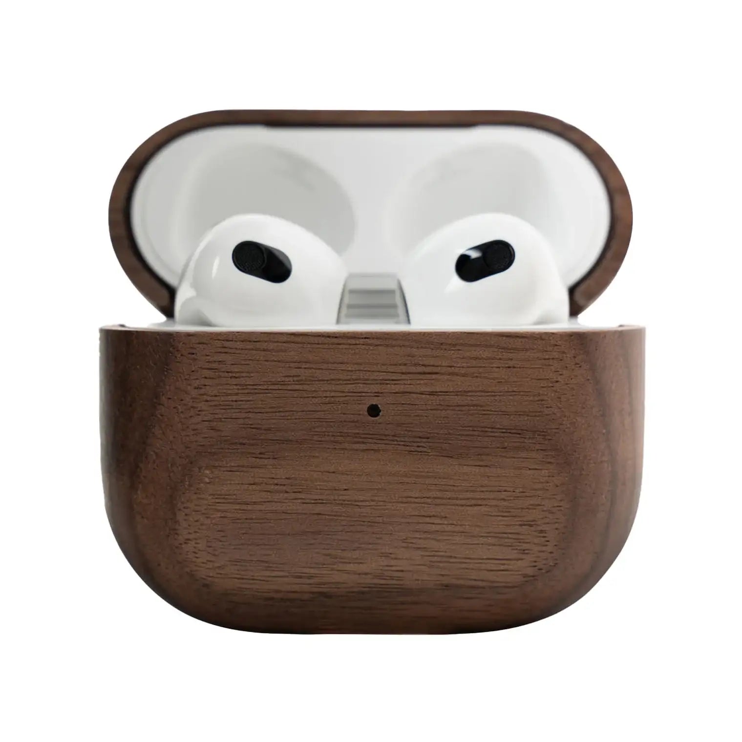 Etui drewniane na słuchawki bezprzewodowe AirPods, eleganckie i nowoczesne akcesorium