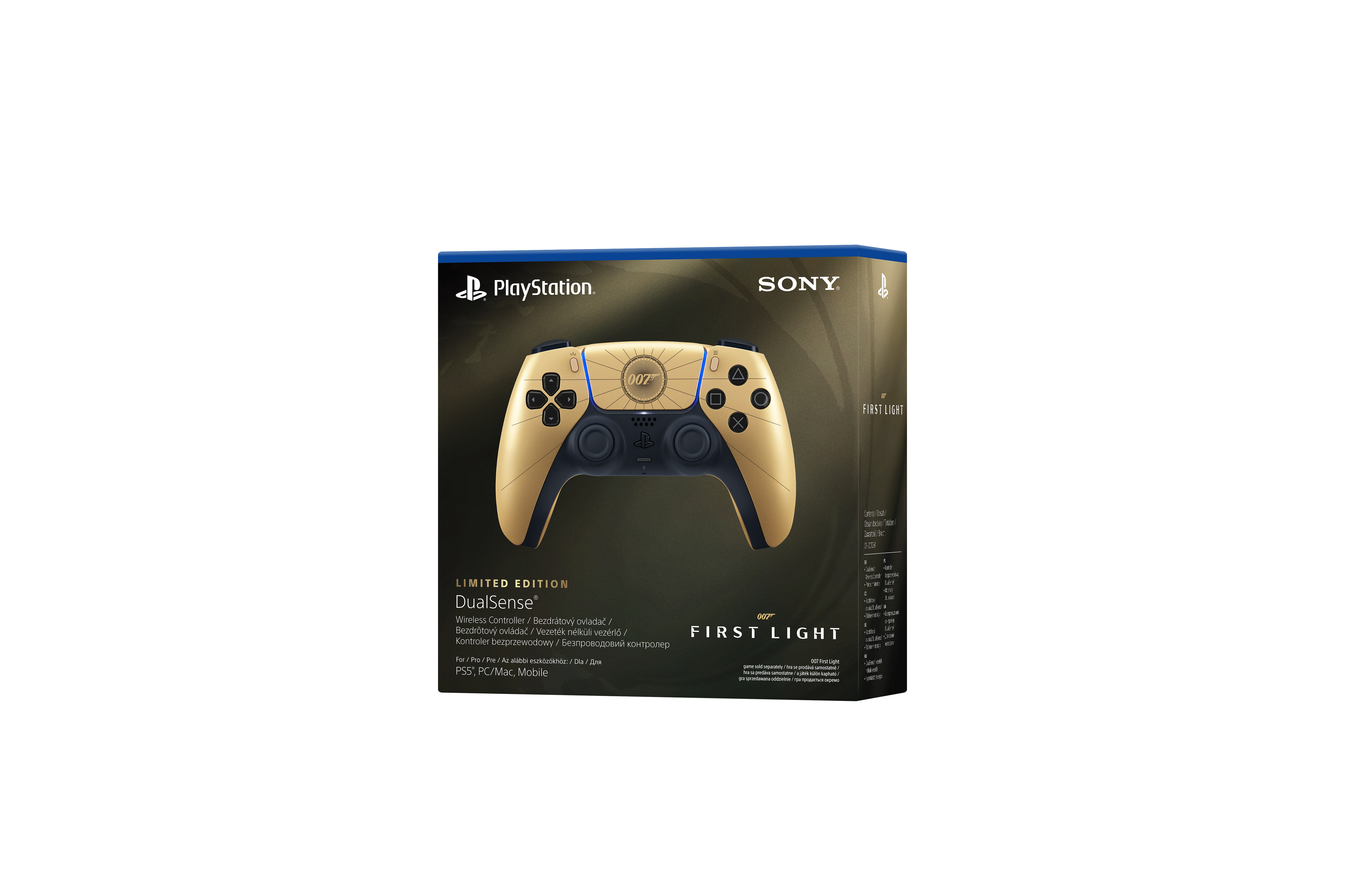 Sony - Kontroler Bezprzewodowy DualSense PlayStation 5 (Edycja Limitowana) - 007 First Light