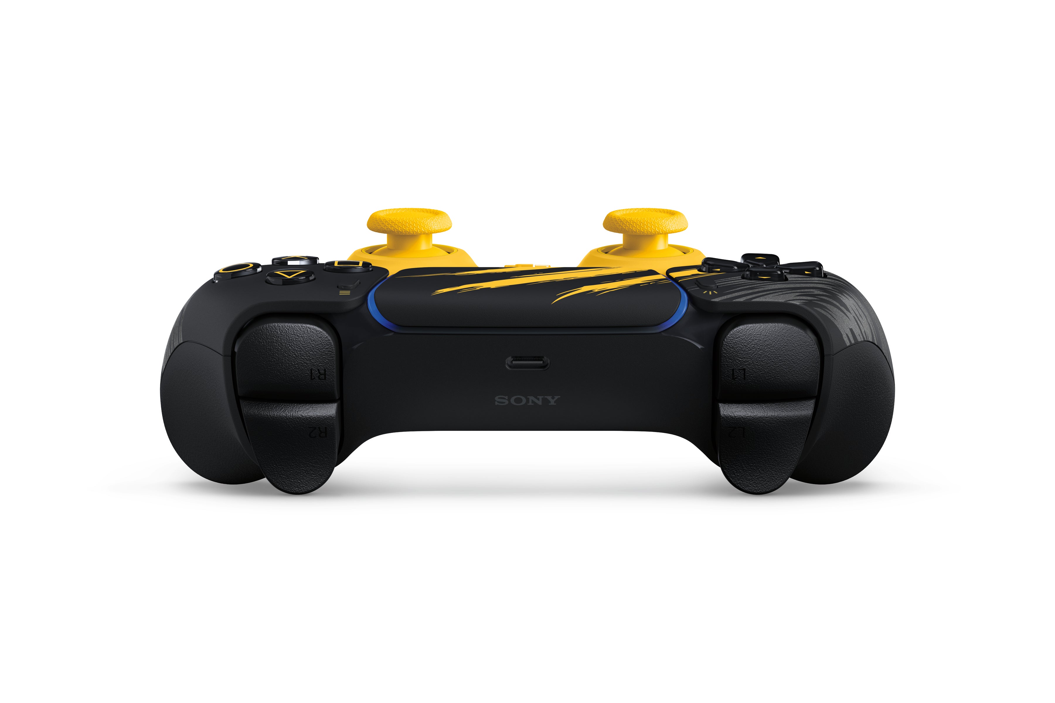 Sony - Kontroler Bezprzewodowy DualSense PlayStation 5 (Edycja Limitowana) - Marvel’s Wolverine Battle Yellow