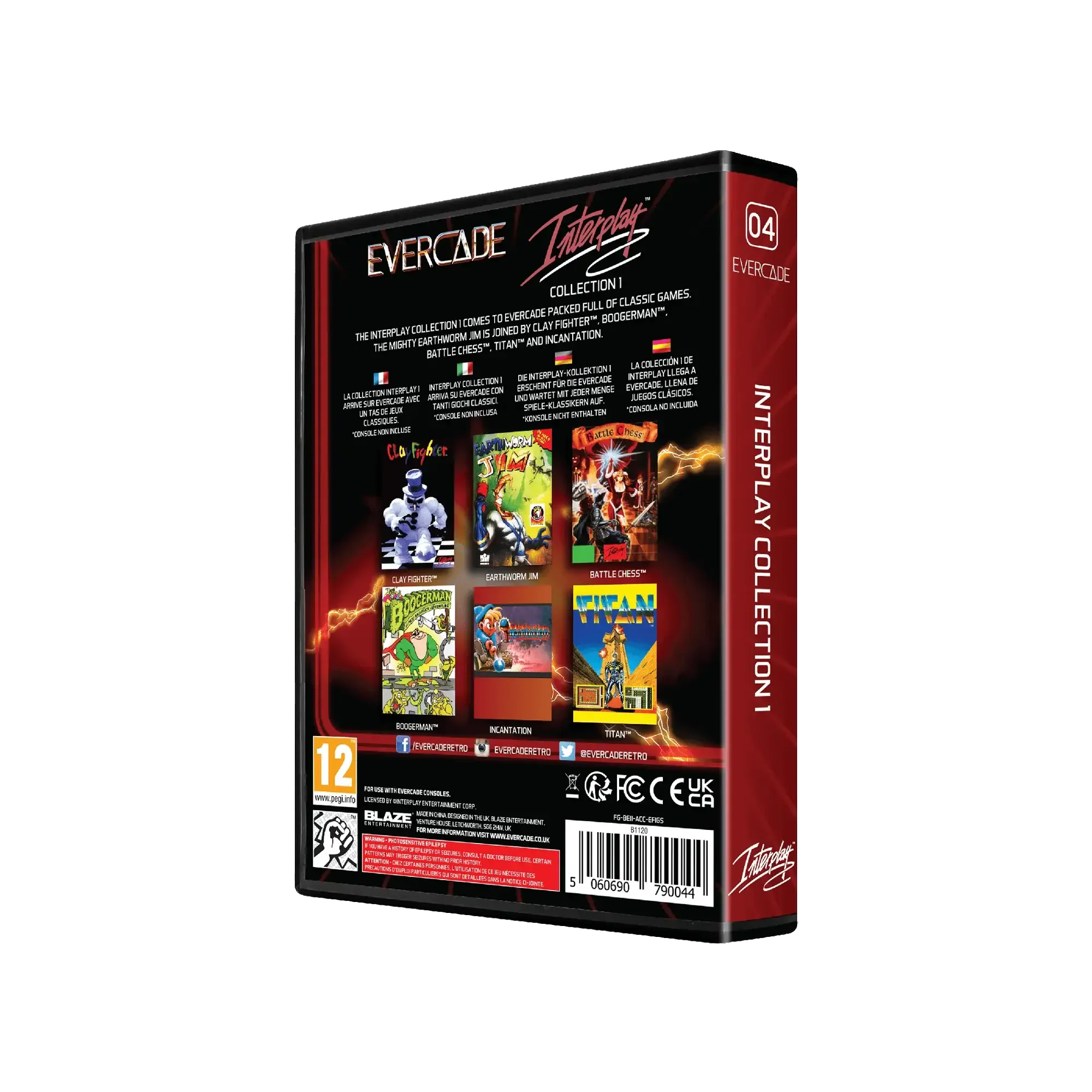Evercade - Interplay Collection 1 - Zestaw Gier Retro
