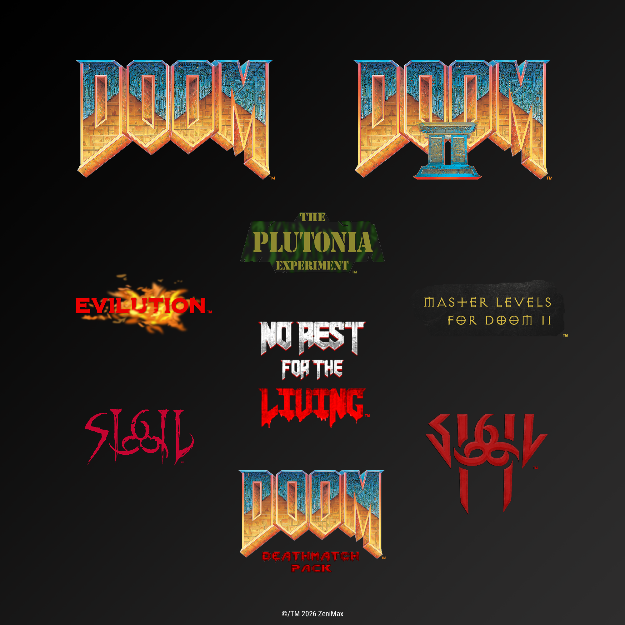 Evercade - The DOOM Collection - Zestaw Gier Retro