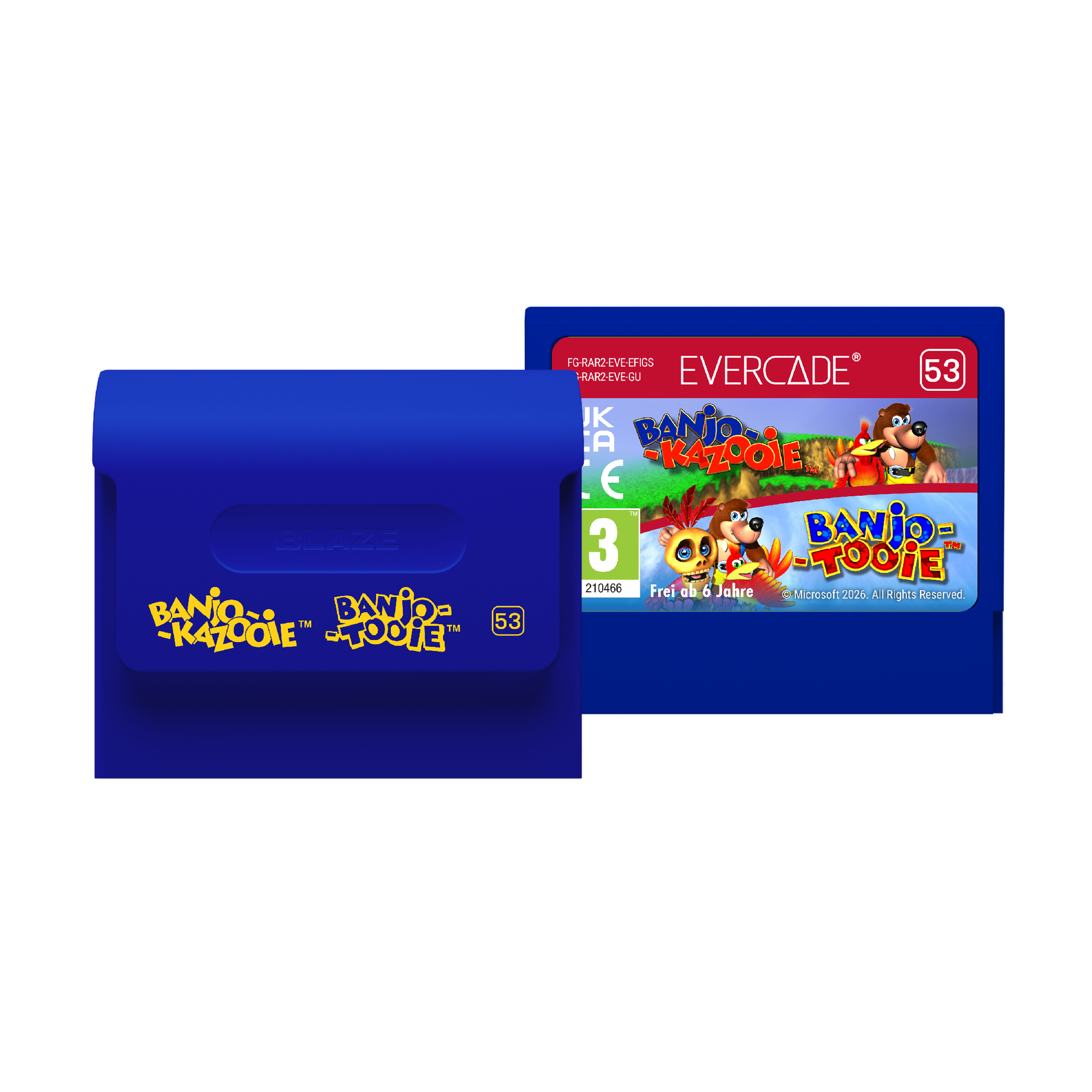 Evercade - Banjo-Kazooie Double Pack - Zestaw Gier Retro