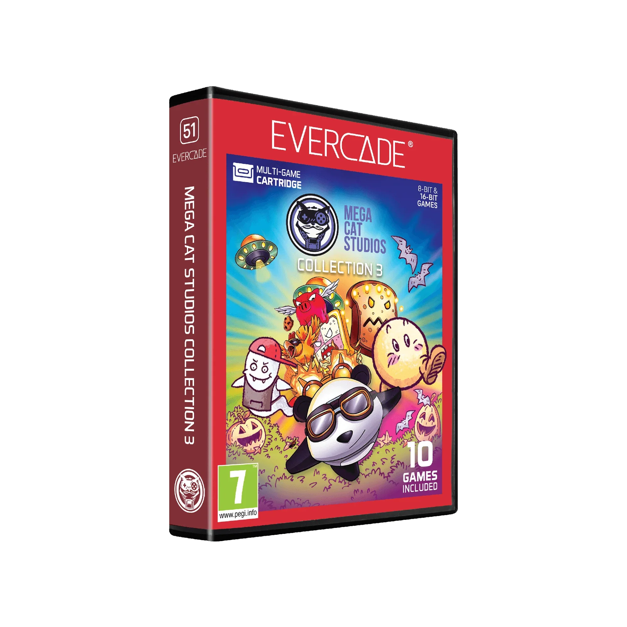 Evercade - Mega Cat Studios Collection 3 - Zestaw Gier Retro