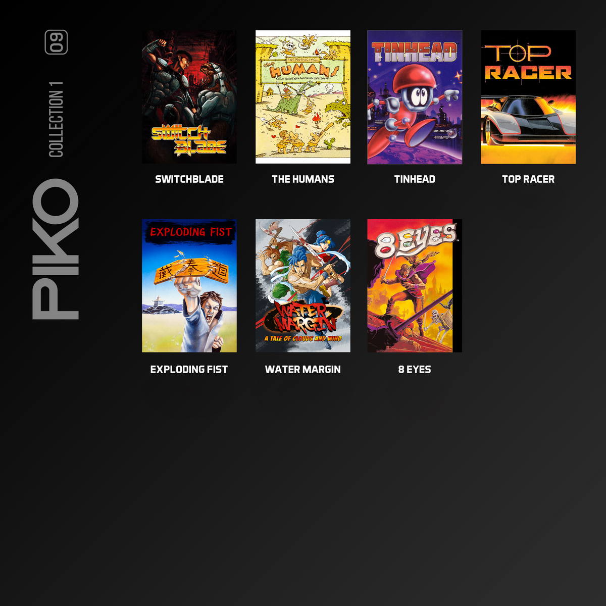 Evercade - Piko Interactive Collection 1 - Zestaw Gier Retro