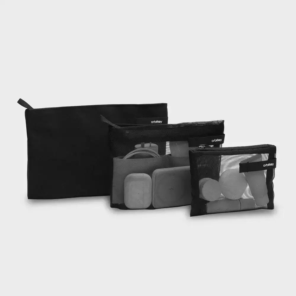 Orbitkey - Essentials Pouch Trio - Zestaw Trzech Saszetek