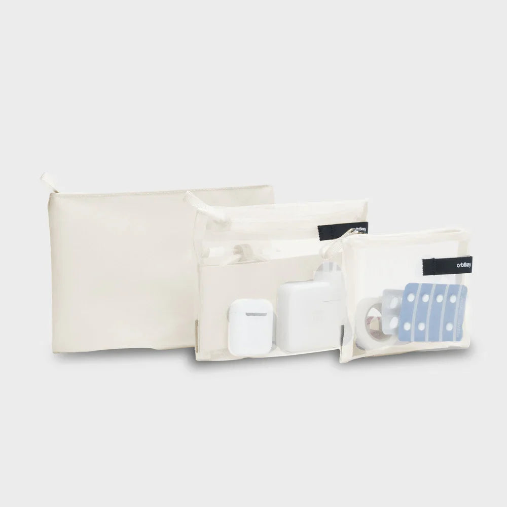 Orbitkey - Essentials Pouch Trio - Zestaw Trzech Saszetek