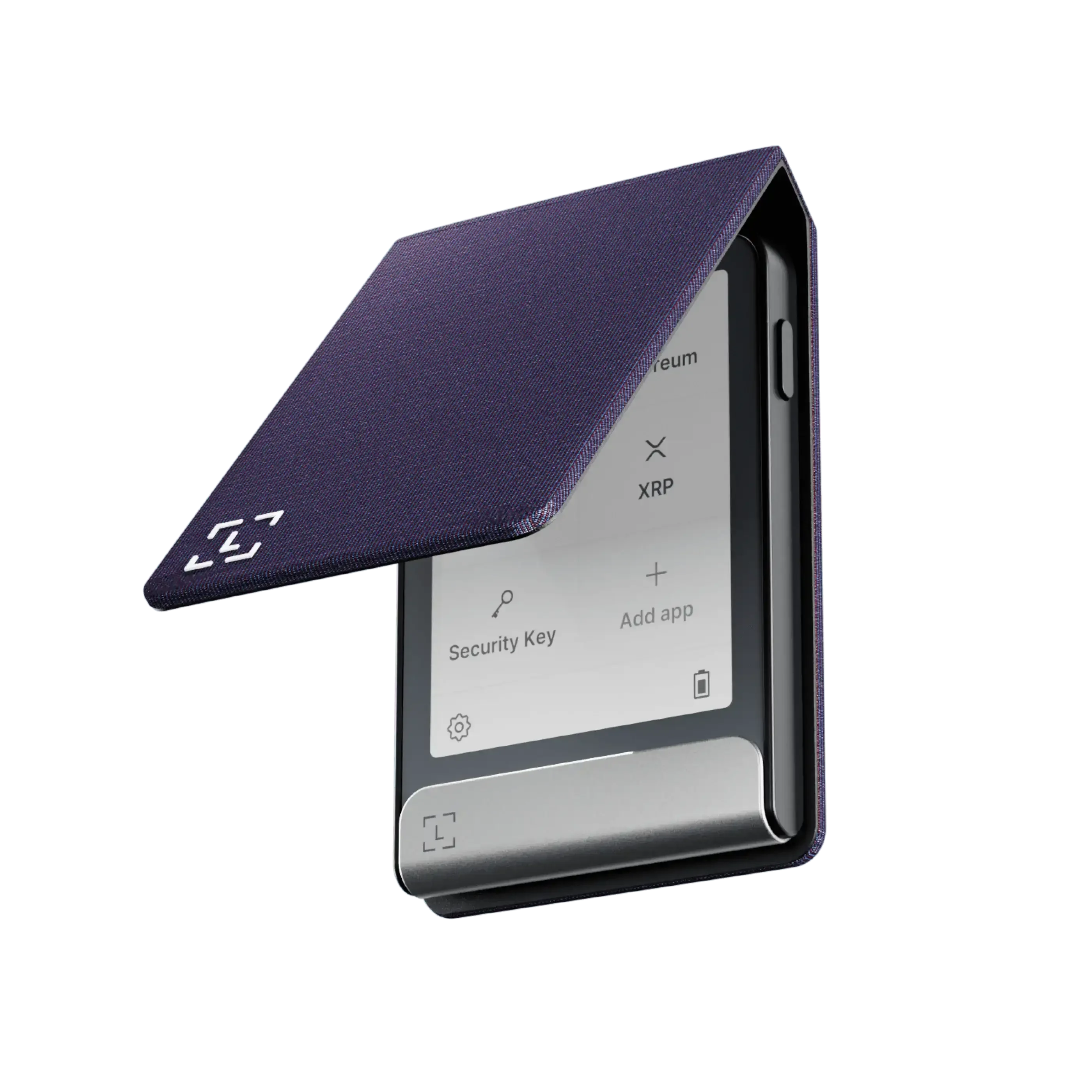 Etui Flex Shell Aubergine na portfel sprzętowy, eleganckie fioletowe etui ochronne
