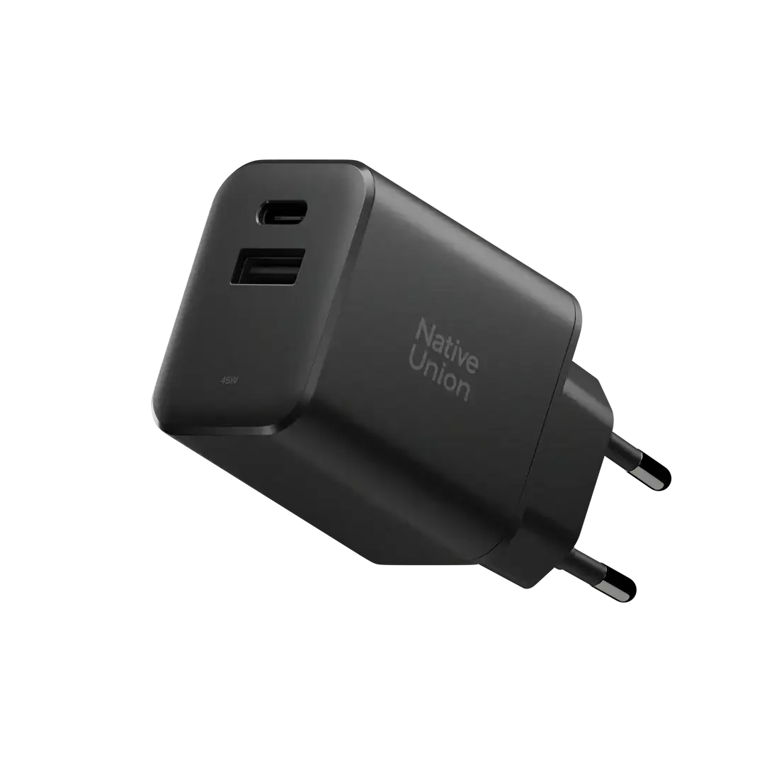 Native Union - Fast GaN Charger PD 45W 1C+1A - Ładowarka Dwuportowa PD 45W 1C+1A
