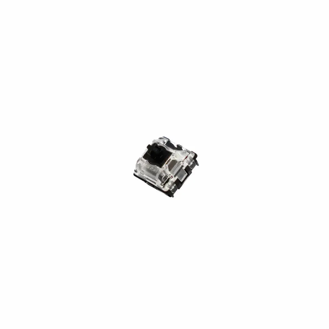 Czarny switch optyczny Gateron do klawiatury mechanicznej, widok z góry