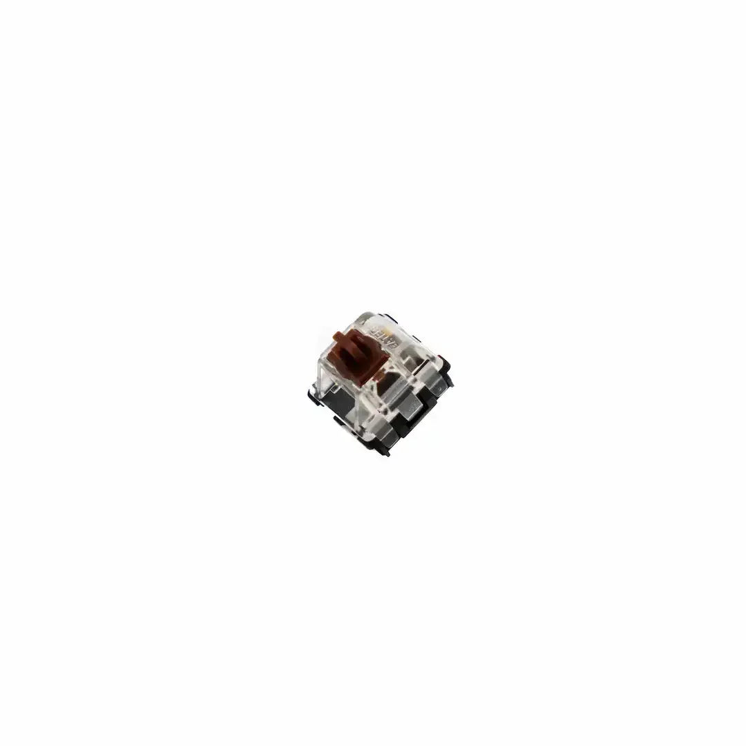 Przełącznik mechaniczny Gateron Optical Brown v2 do klawiatury, widok z góry