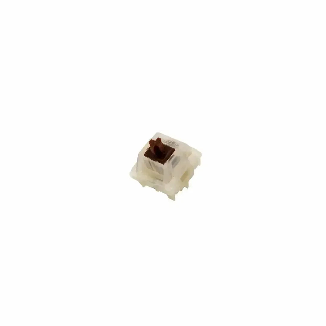 Przełącznik mechaniczny milky brown do klawiatury, switch do personalizacji desk setupu