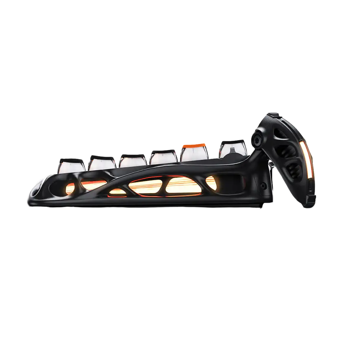 GravaStar - Mercury K1 Pro CyberFlare Wireless Mechanical Keyboard - Bezprzewodowa Klawiatura Mechaniczna