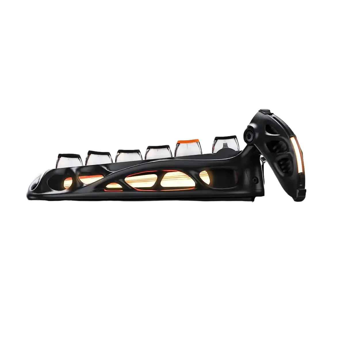 GravaStar - Mercury K1 Pro CyberFlare Wireless Mechanical Keyboard - Bezprzewodowa Klawiatura Mechaniczna