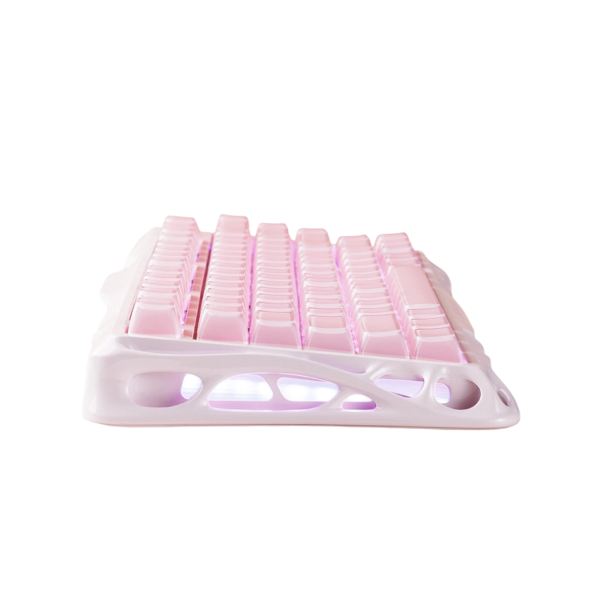 GravaStar - Mercury K1 Sakura Pink Wireless Mechanical Keyboard - Bezprzewodowa Klawiatura Mechaniczna