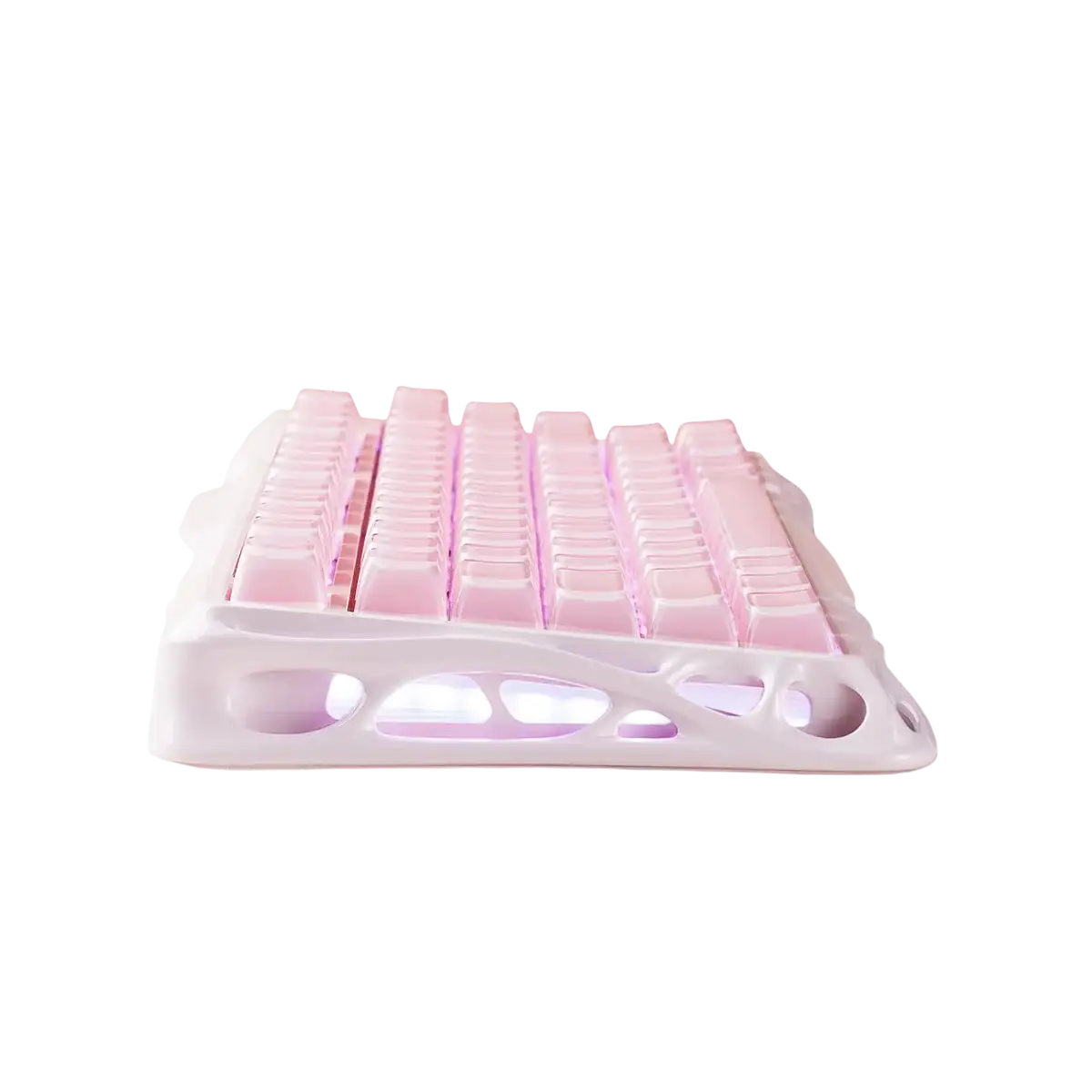 GravaStar - Mercury K1 Sakura Pink Wireless Mechanical Keyboard - Bezprzewodowa Klawiatura Mechaniczna