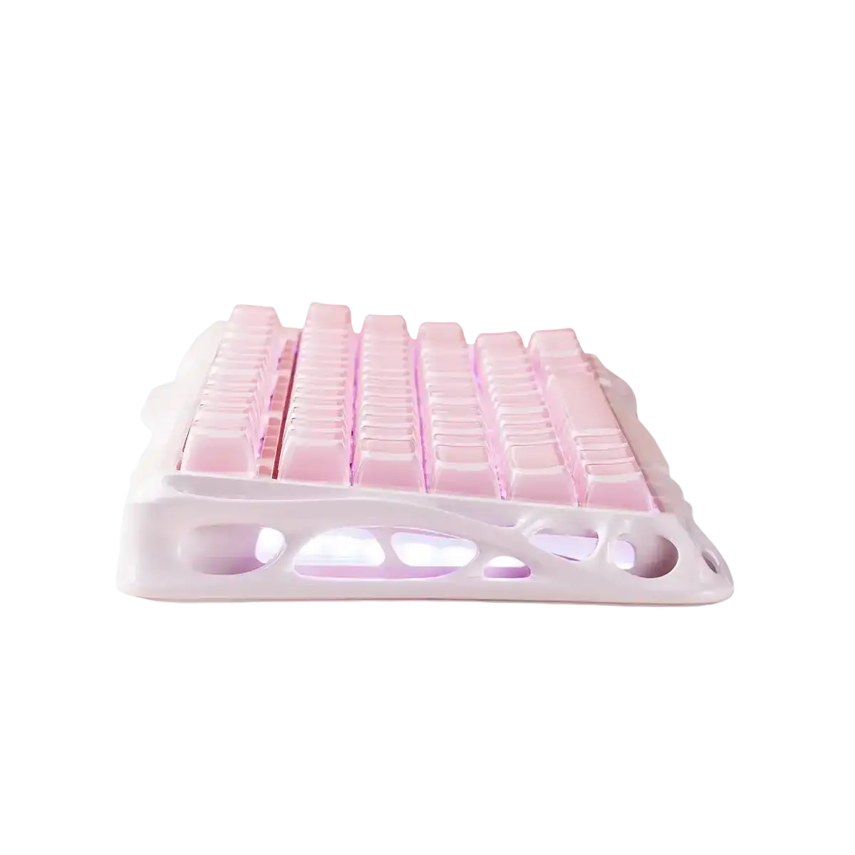 GravaStar - Mercury K1 Sakura Pink Wireless Mechanical Keyboard - Bezprzewodowa Klawiatura Mechaniczna