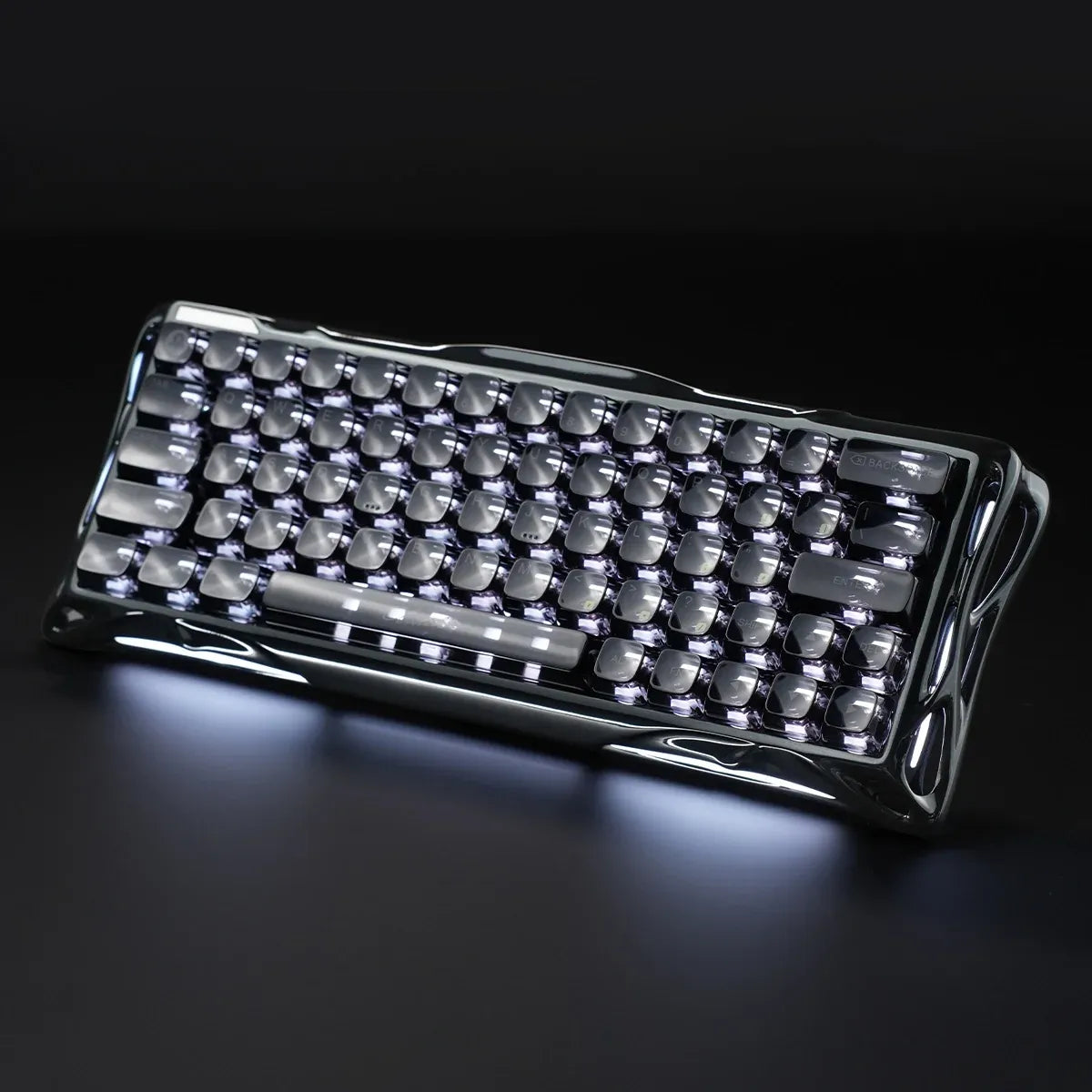GravaStar - Mercury V60 Ultra HE Keyboard Obsidian Black - Magnetyczna Klawiatura Gamingowa