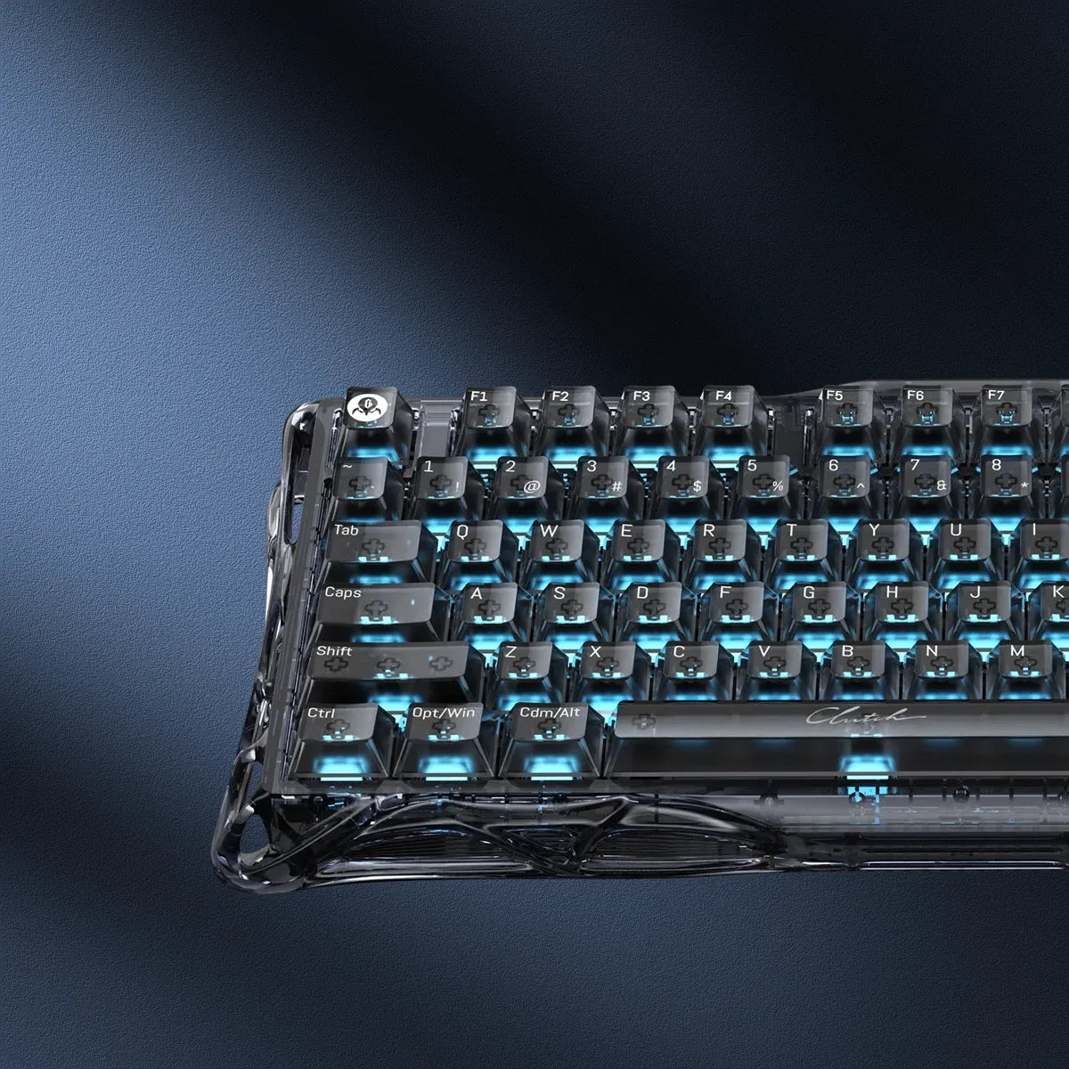 GravaStar - Mercury V75 Lite Onyx Crystal HE Keyboard - Klawiatura Magnetyczna Gamingowa