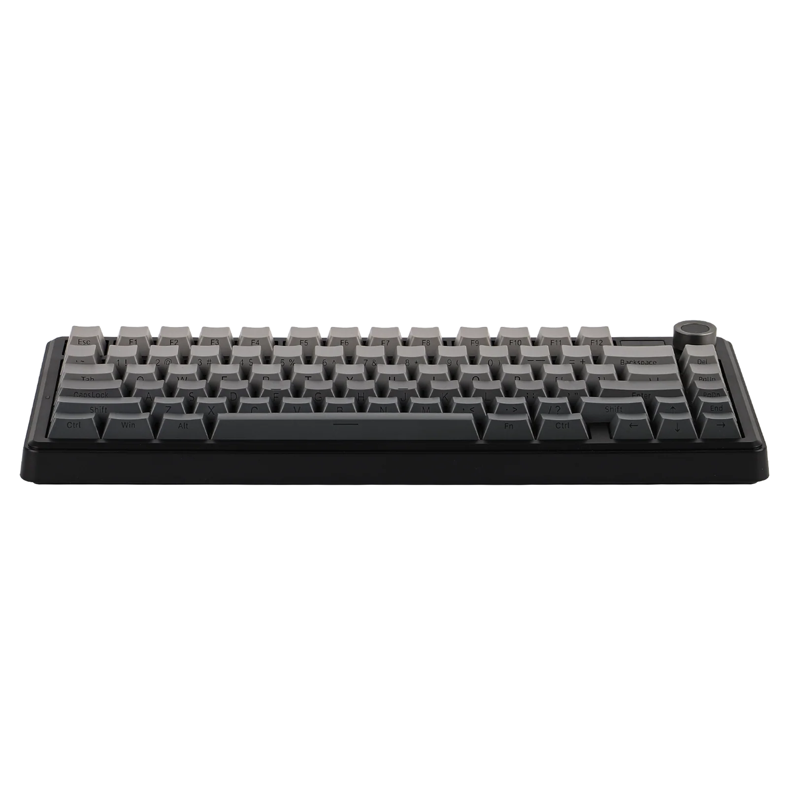 AULA - F75 MAX Mechanical Keyboard with TFT Screen - Klawiatura Mechaniczna - Gradient Grey Side-Engraved