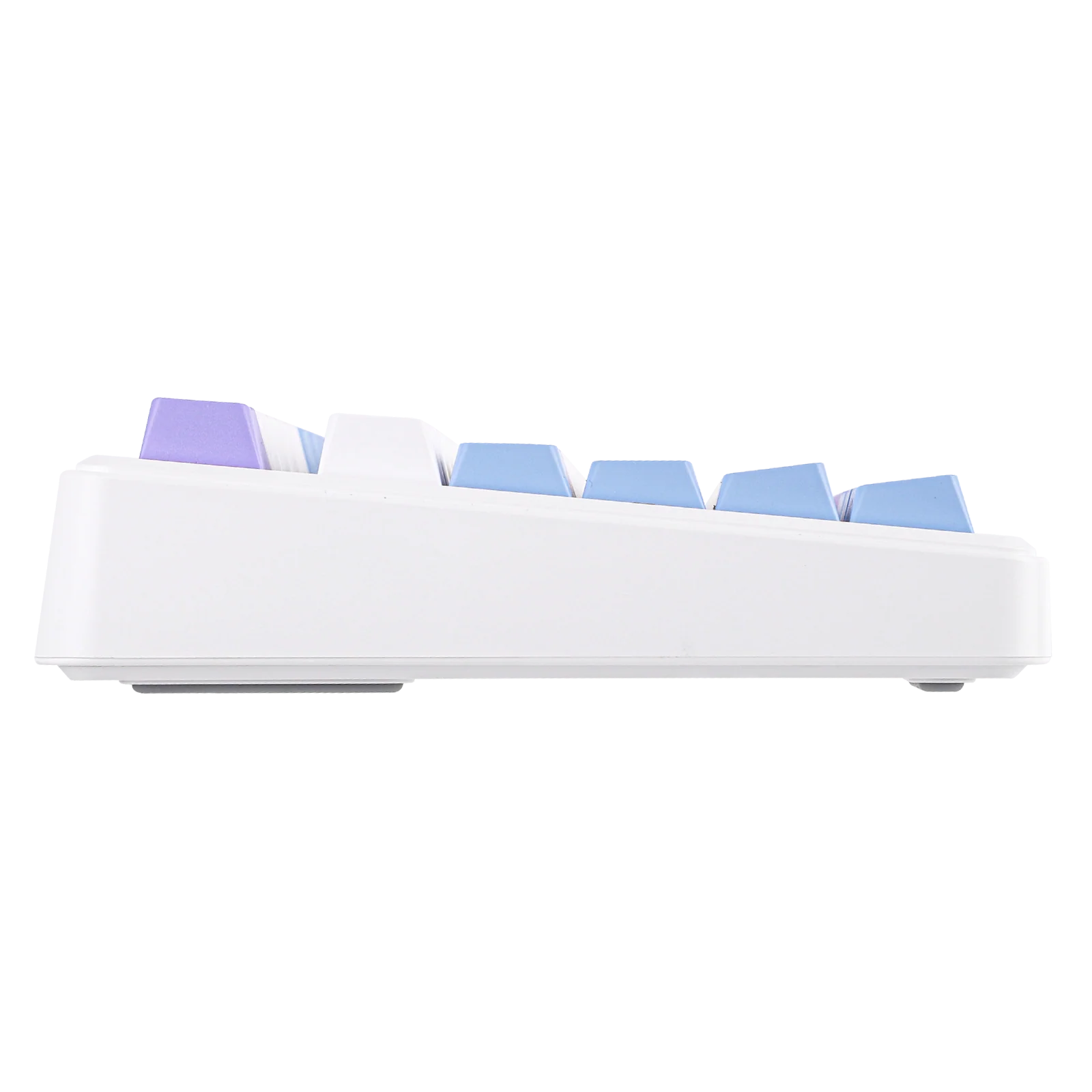 AULA - F75 MAX Mechanical Keyboard with TFT Screen - Klawiatura Mechaniczna - White + Blue