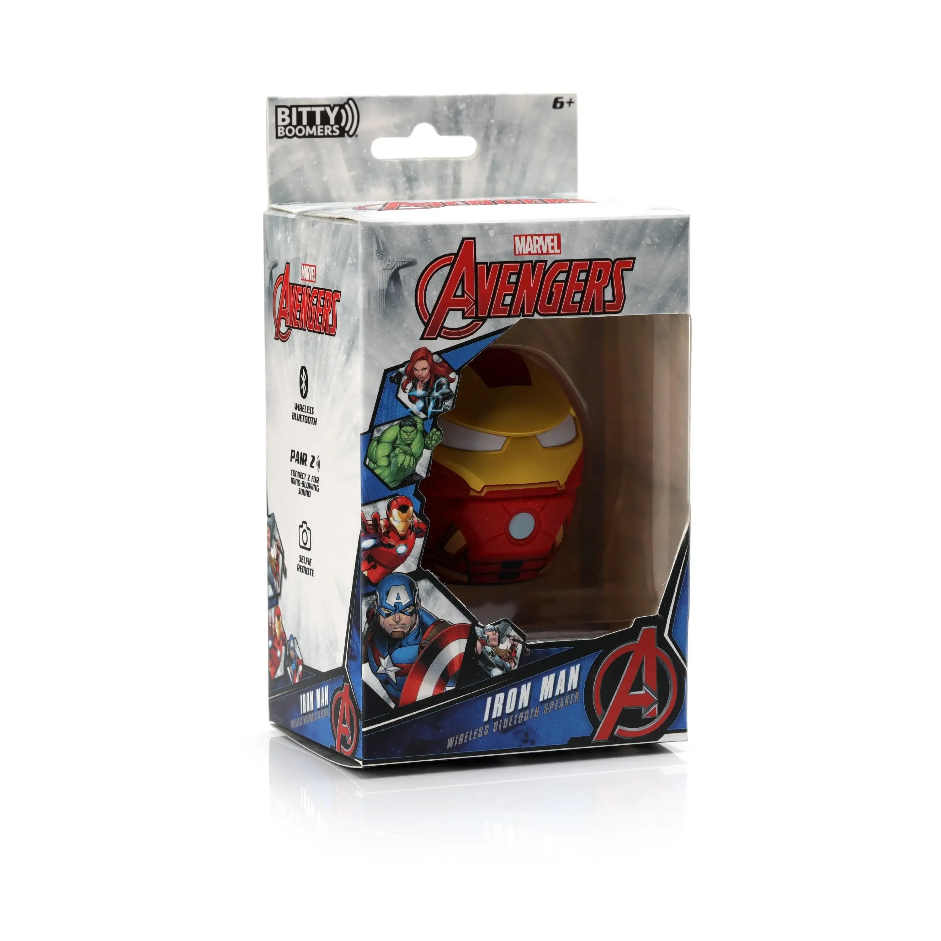 Bitty Boomers - Iron Man Marvel Bluetooth Speaker - Głośnik Bezprzewodowy