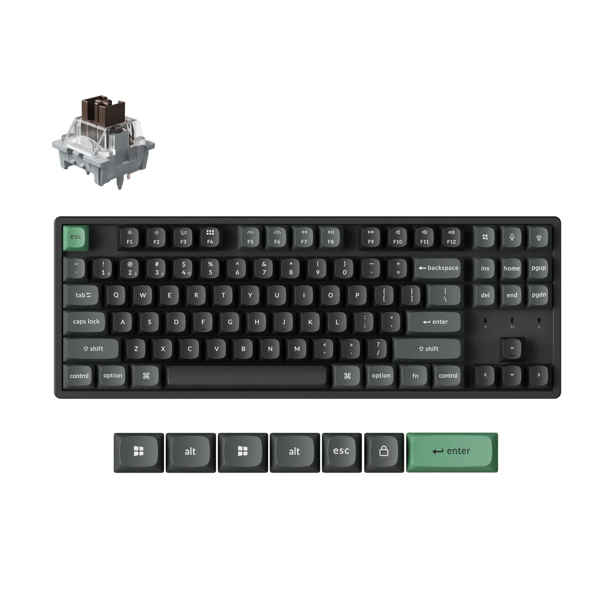 Keychron - K8 Ultra 8k Wireless Mechanical Keyboard - Klawiatura Mechaniczna