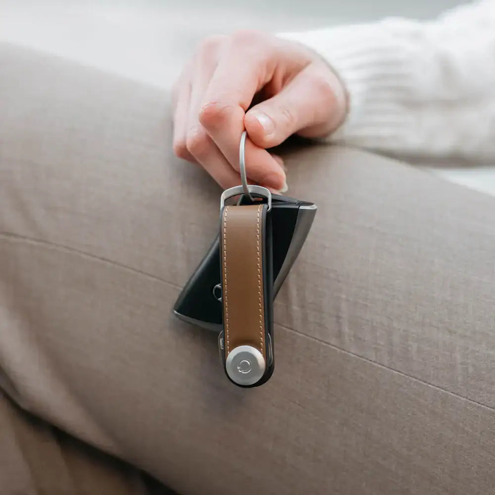 Orbitkey - Key Organizer Hybrid Leather - Skórzany Organizer do Kluczy