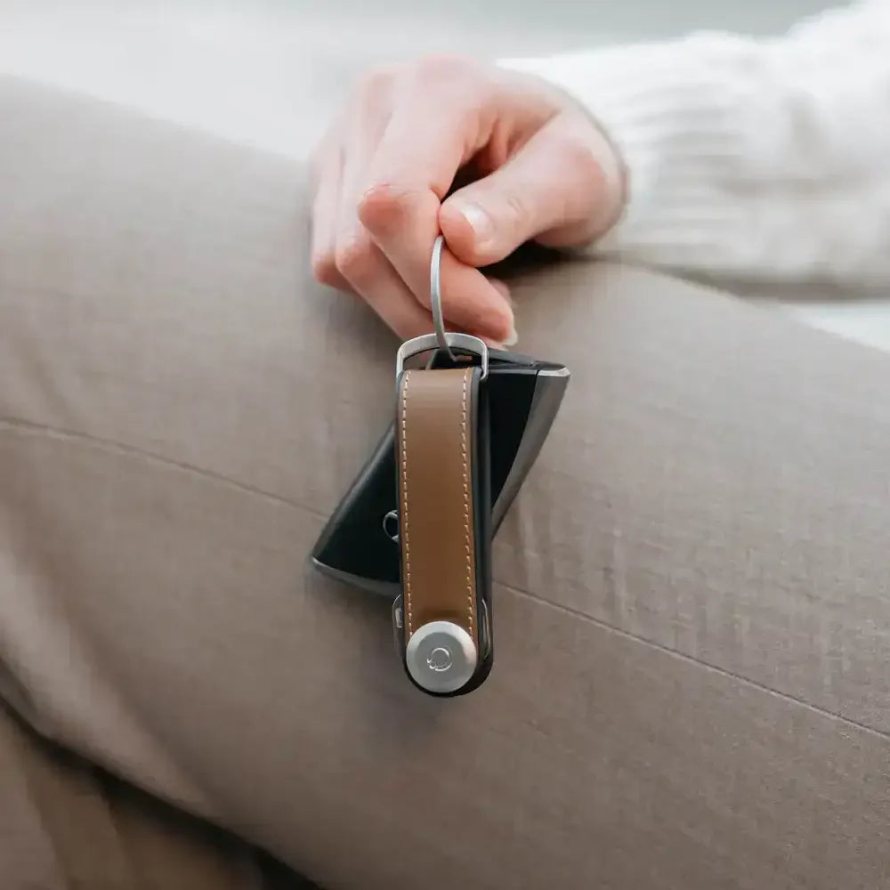 Orbitkey - Key Organizer Hybrid Leather - Skórzany Organizer do Kluczy