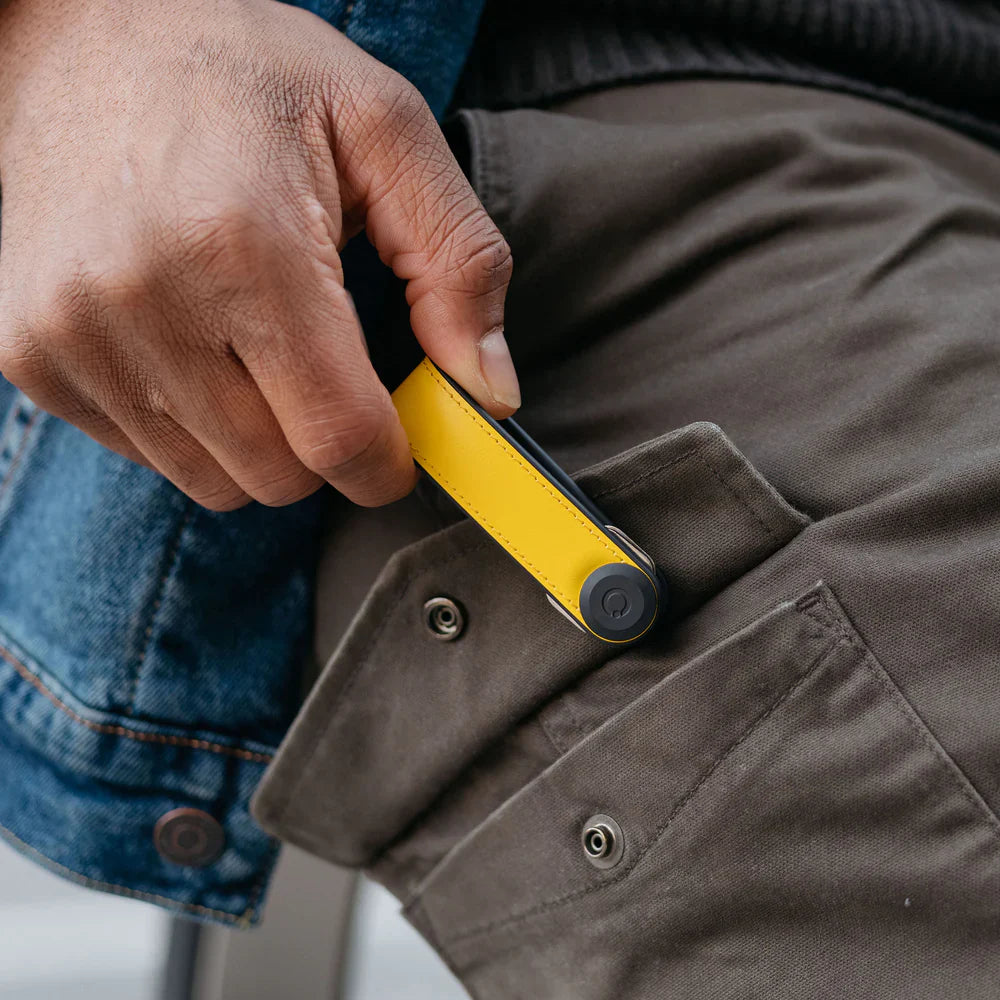 Orbitkey - Key Organizer Hybrid Leather - Skórzany Organizer do Kluczy