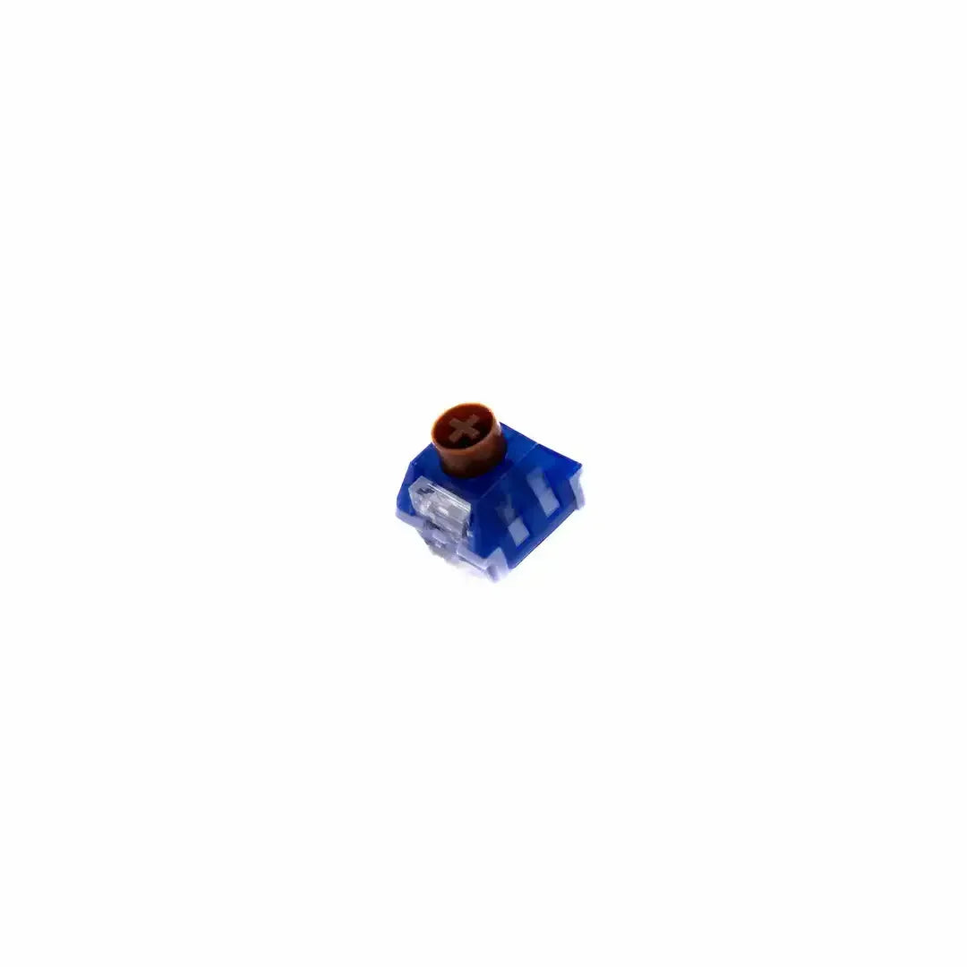 niebiesko-brązowy switch mechaniczny Kailh Deep Sea Silent Box Brown do klawiatury