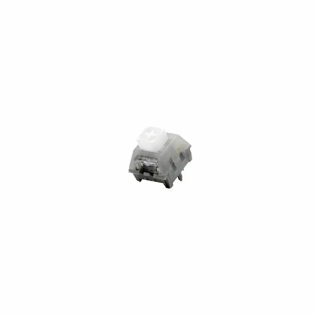 Przełącznik mechaniczny Kailh Box White Owl do klawiatury, transparentna obudowa