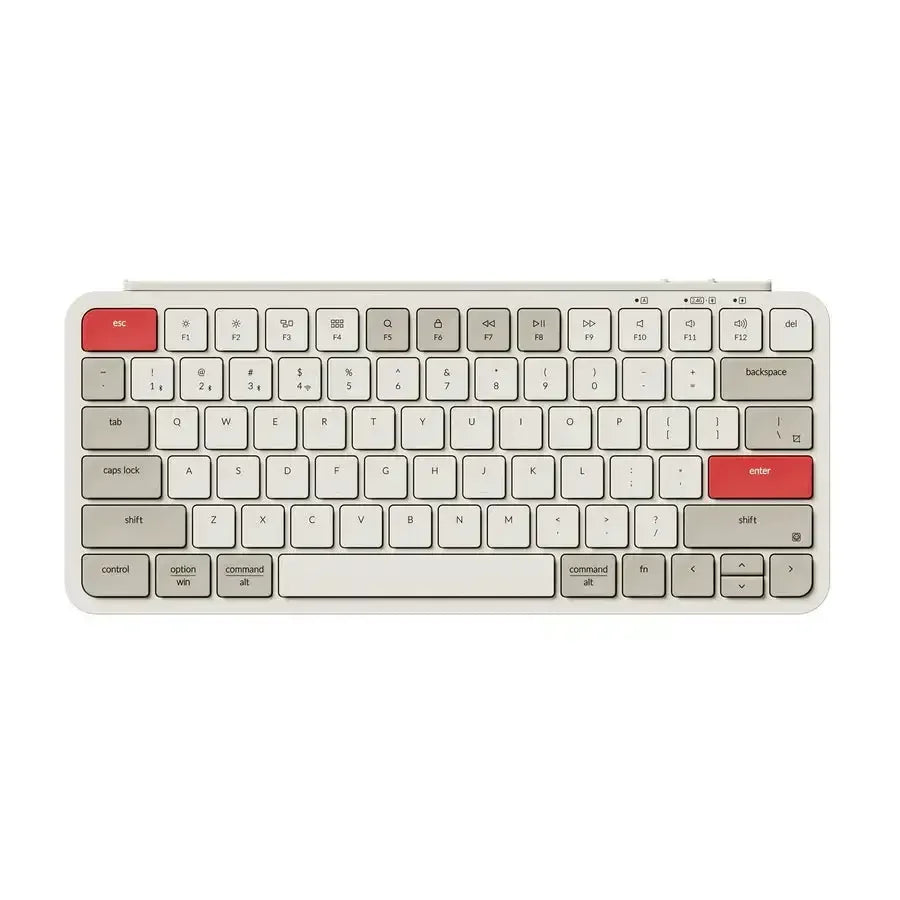 Keychron - B1 Pro Ultra-Slim Wireless Keyboard - Niskoprofilowa Klawiatura Bezprzewodowa