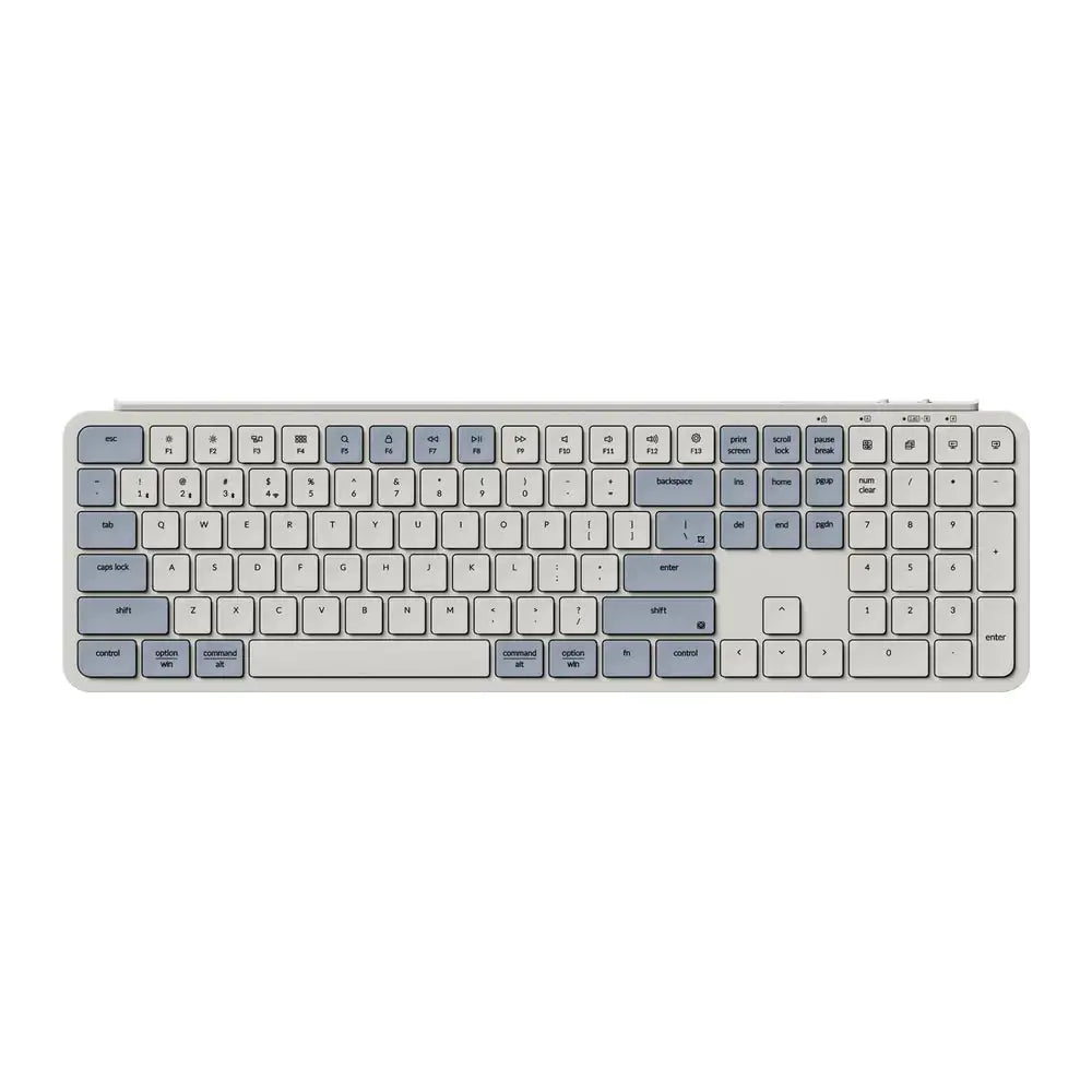 Keychron - B6 Pro Ultra-Slim Wireless Keyboard - Niskoprofilowa Klawiatura Bezprzewodowa