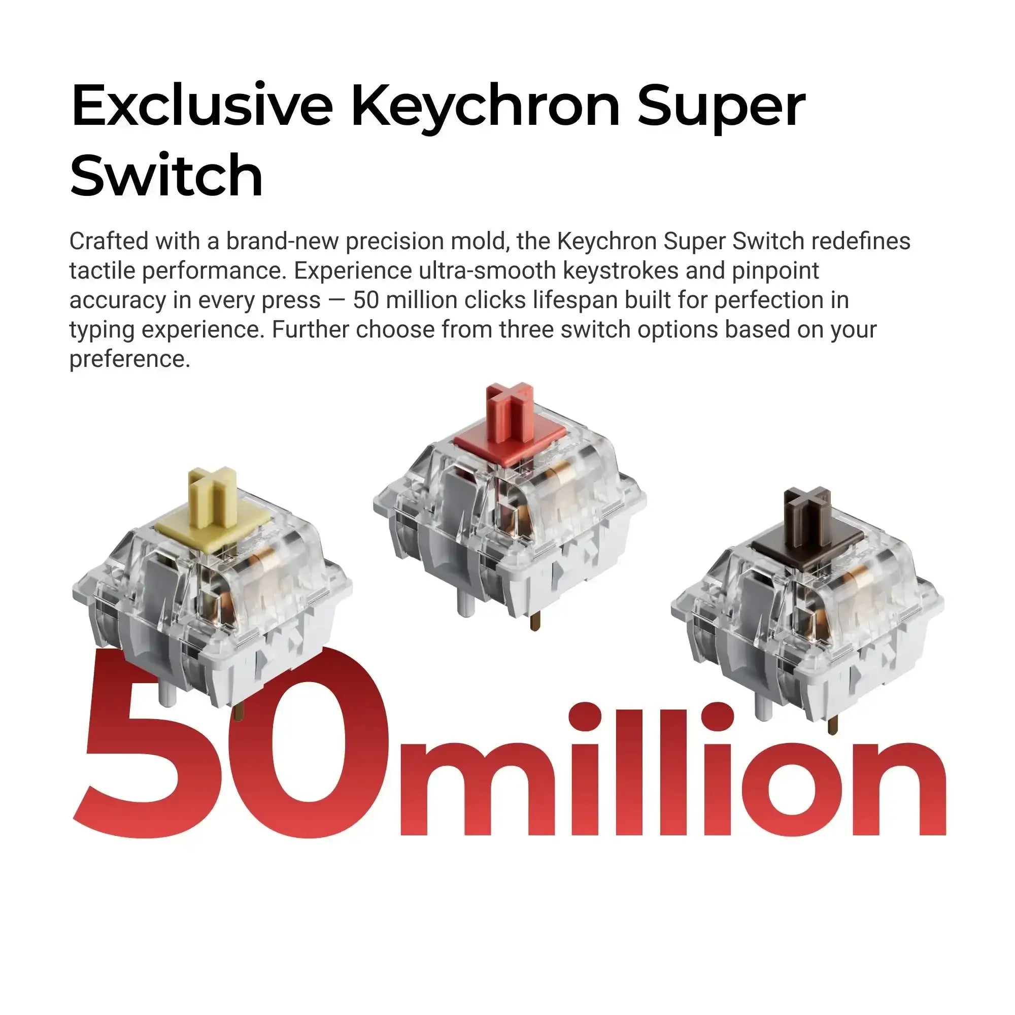 Keychron - C3 Pro 8K QMK Wired Custom Mechanical Keyboard - Przewodowa Klawiatura Mechaniczna