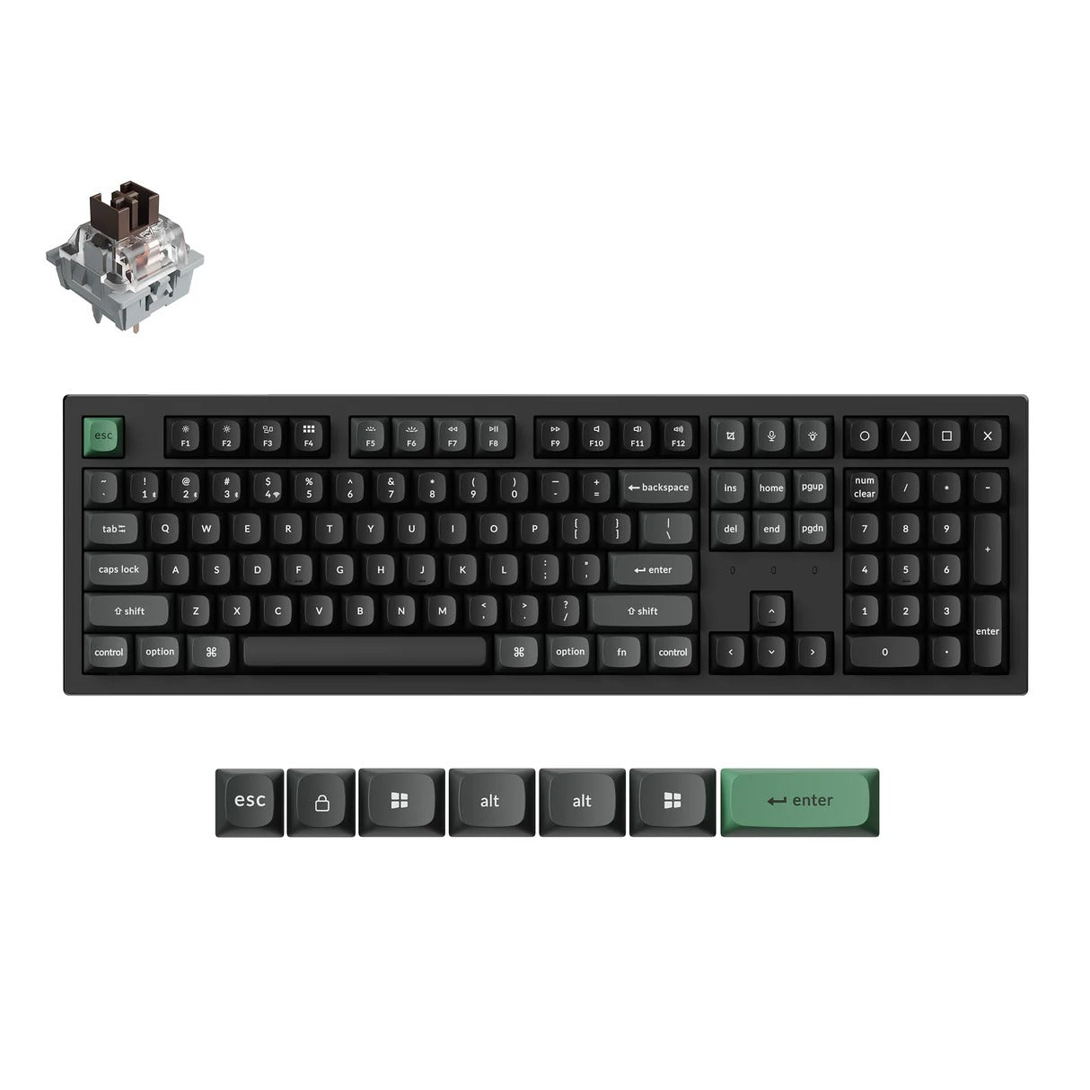 Keychron - K10 Ultra 8k Wireless Mechanical Keyboard - Klawiatura Mechaniczna