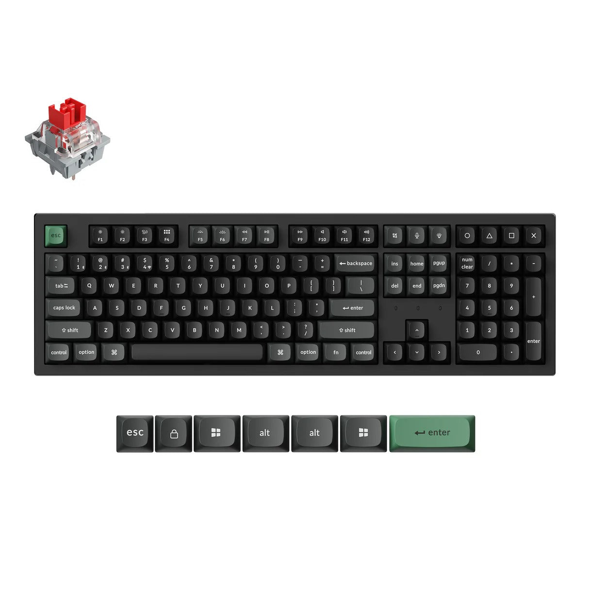 Keychron - K10 Ultra 8k Wireless Mechanical Keyboard - Klawiatura Mechaniczna