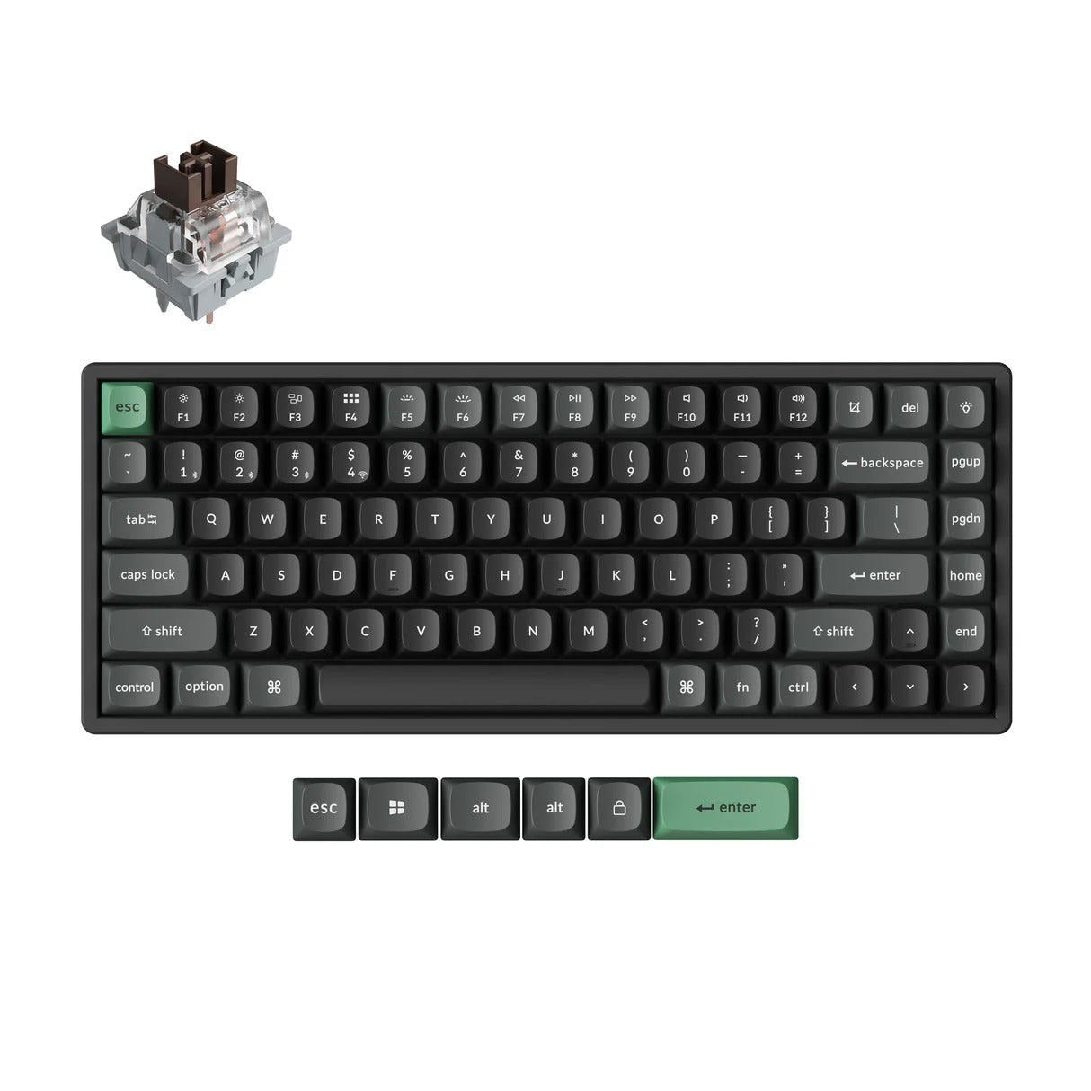 Keychron - K2 Ultra 8k Wireless Mechanical Keyboard - Klawiatura Mechaniczna