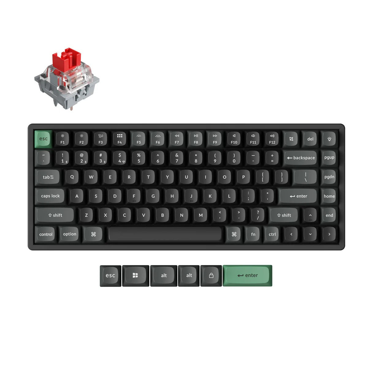 Keychron - K2 Ultra 8k Wireless Mechanical Keyboard - Klawiatura Mechaniczna