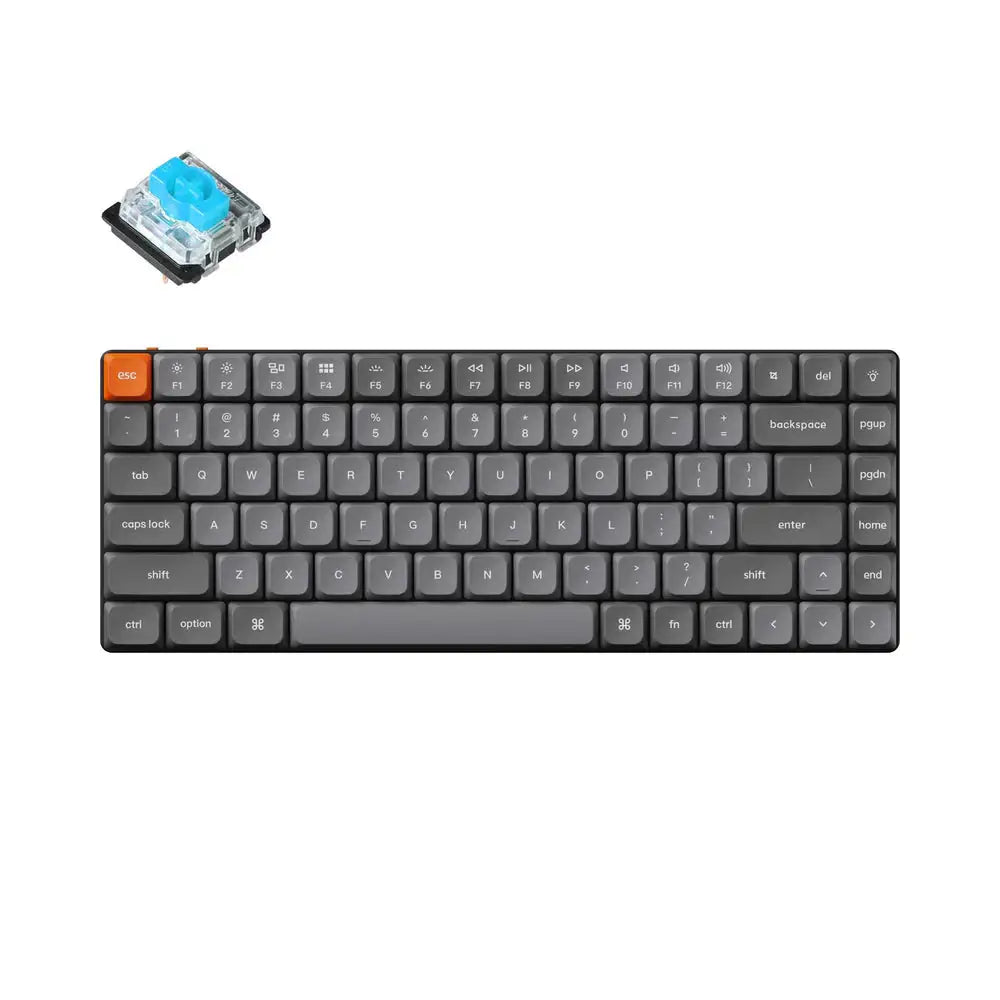 Keychron - K3 Max QMK/VIA Wireless Custom Mechanical Keyboard - Niskoprofilowa Bezprzewodowa Klawiatura Mechaniczna