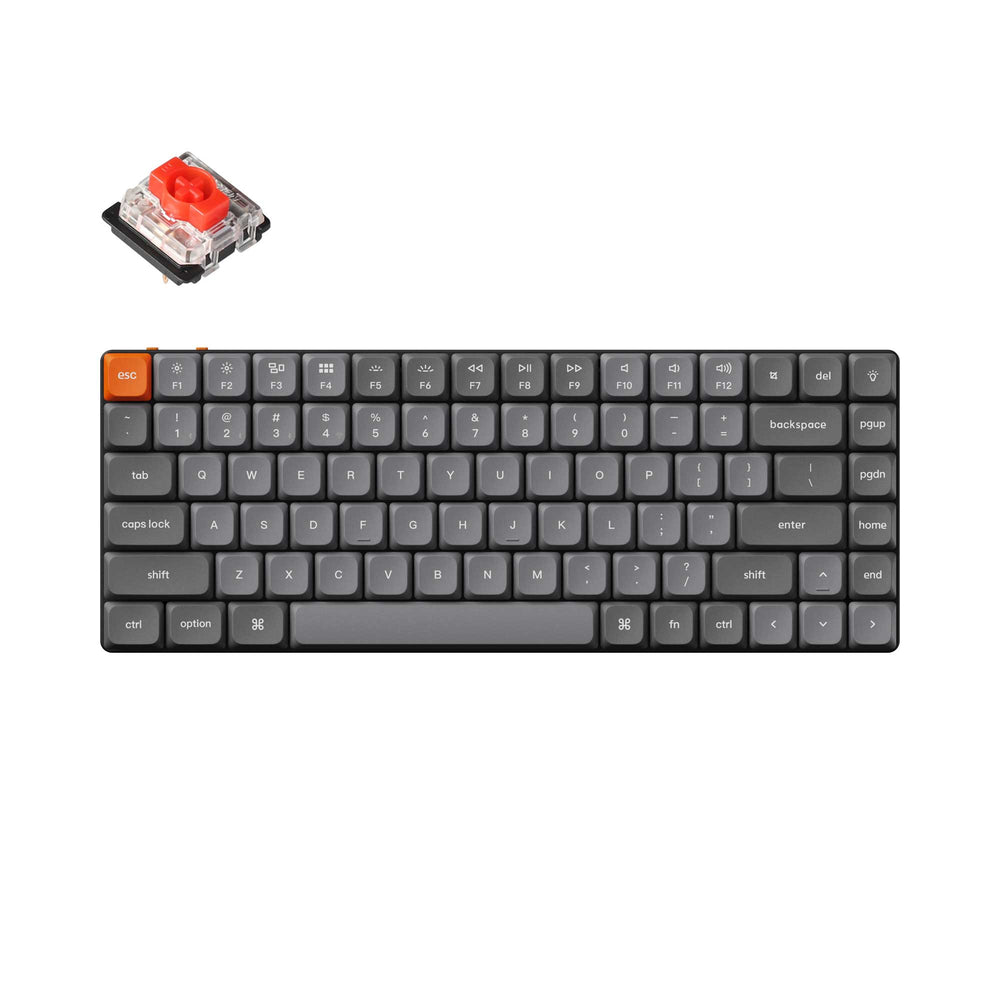 Keychron - K3 Max QMK/VIA Wireless Custom Mechanical Keyboard - Niskoprofilowa Bezprzewodowa Klawiatura Mechaniczna
