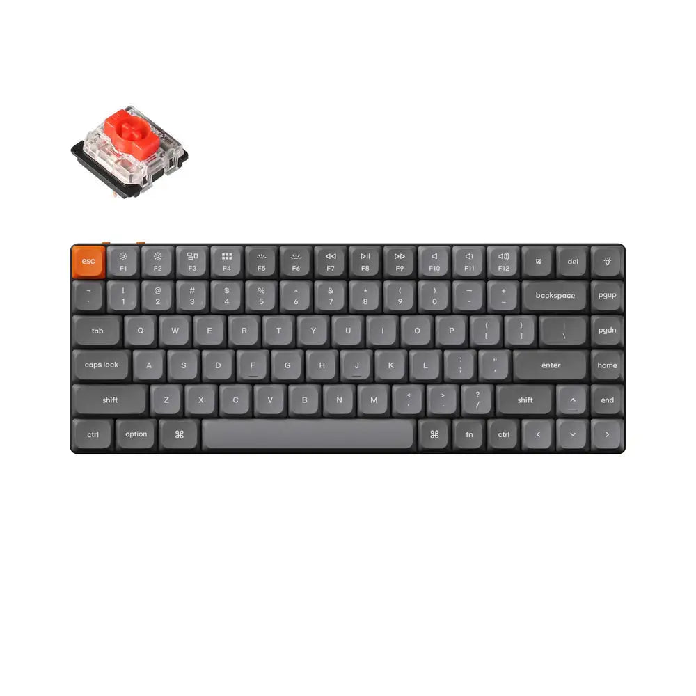 Keychron - K3 Max QMK/VIA Wireless Custom Mechanical Keyboard - Niskoprofilowa Bezprzewodowa Klawiatura Mechaniczna