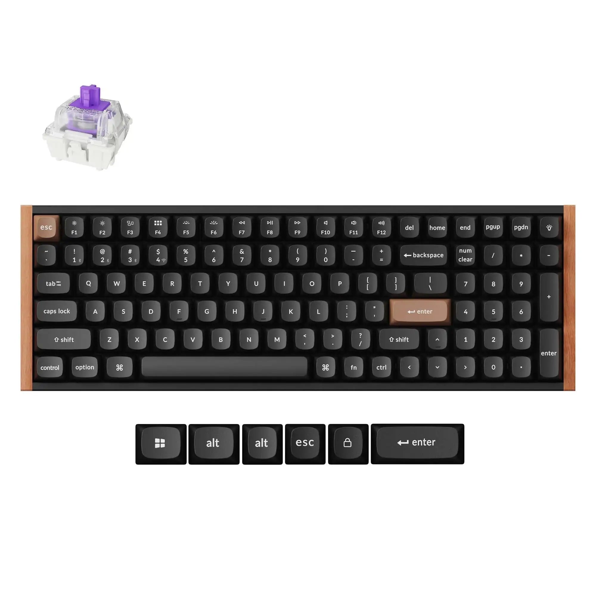 Keychron - K4 HE Wireless Magnetic Switch Custom Keyboard - Bezprzewodowa Klawiatura Magnetyczna