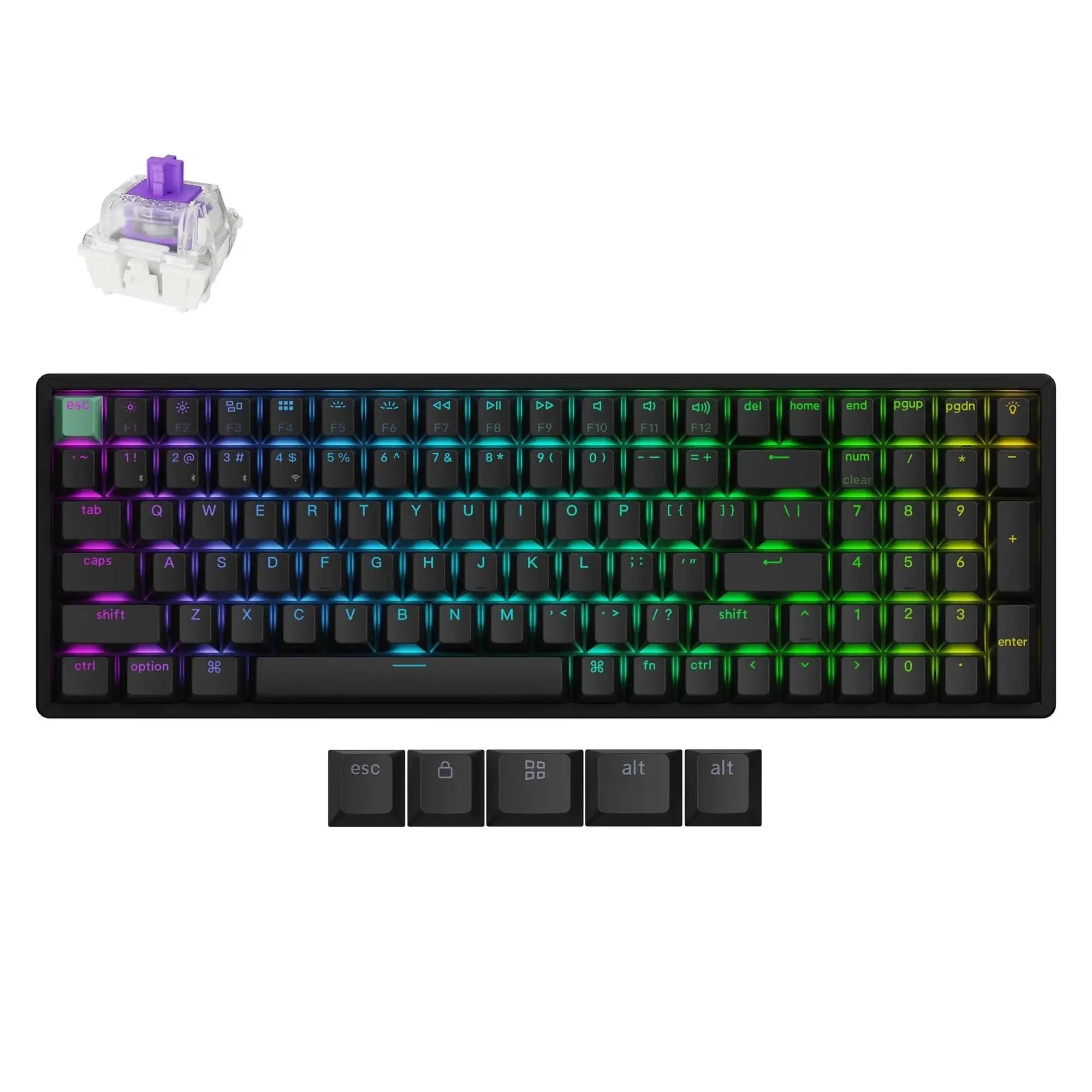 Keychron - K4 HE Wireless Magnetic Switch Custom Keyboard - Bezprzewodowa Klawiatura Magnetyczna
