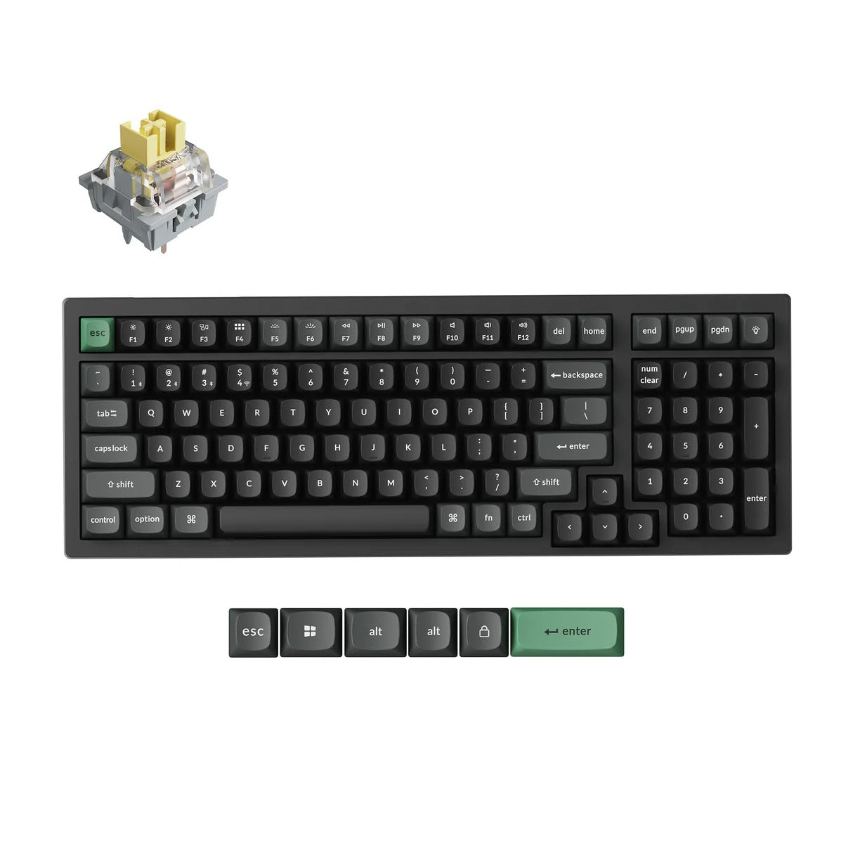 Keychron - K4 Ultra 8k Wireless Mechanical Keyboard - Klawiatura Mechaniczna