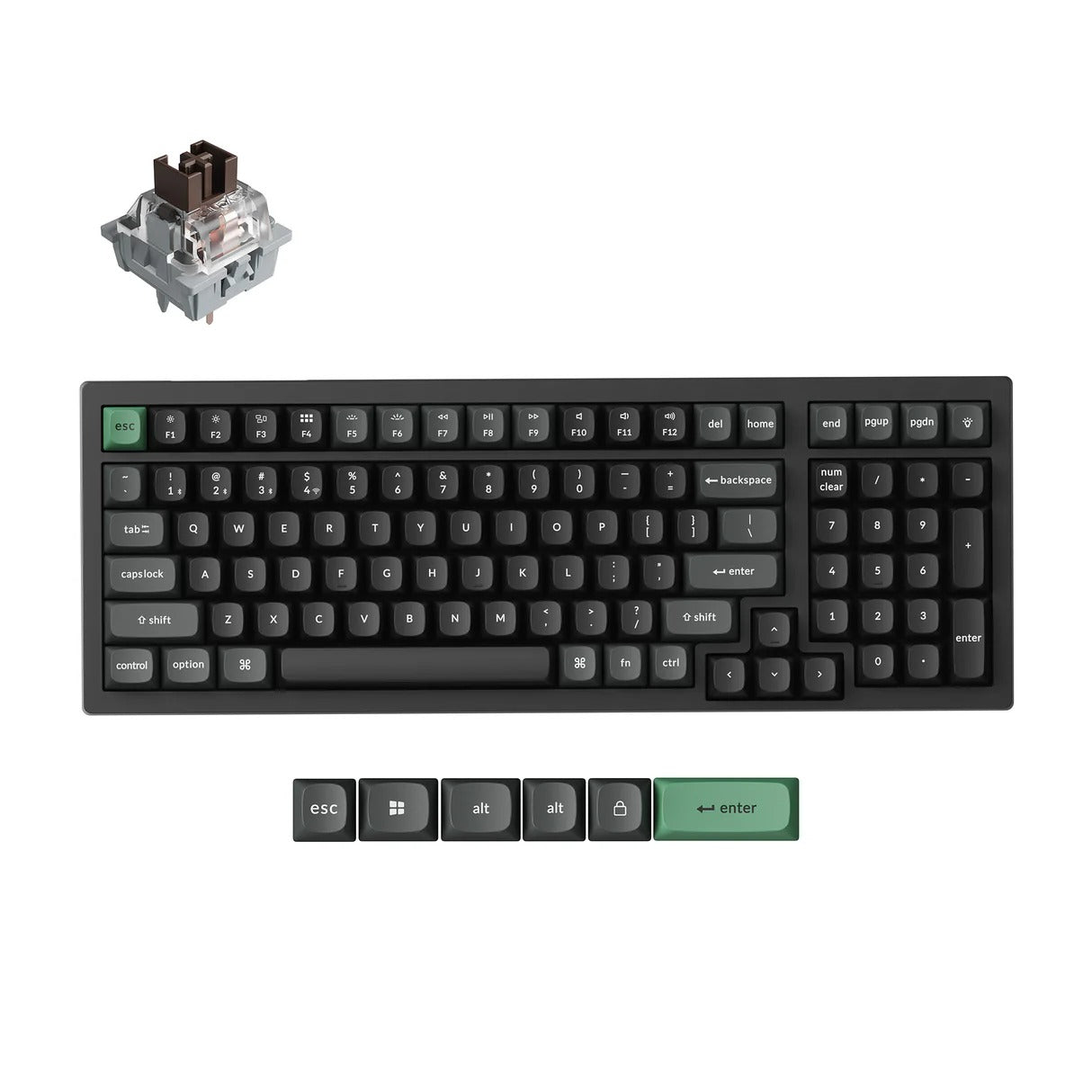 Keychron - K4 Ultra 8k Wireless Mechanical Keyboard - Klawiatura Mechaniczna