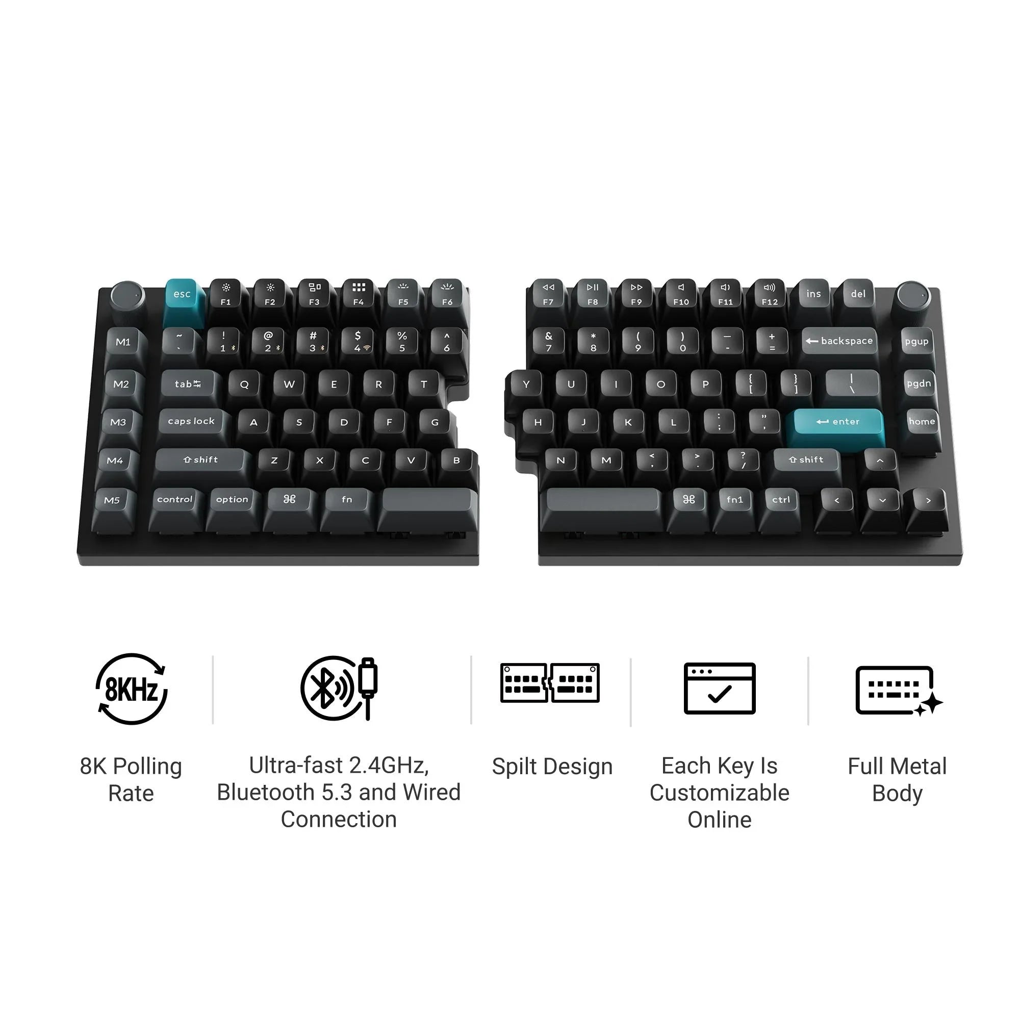 Keychron Q11 Ultra 8K Wireless Custom Mechanical Keyboard