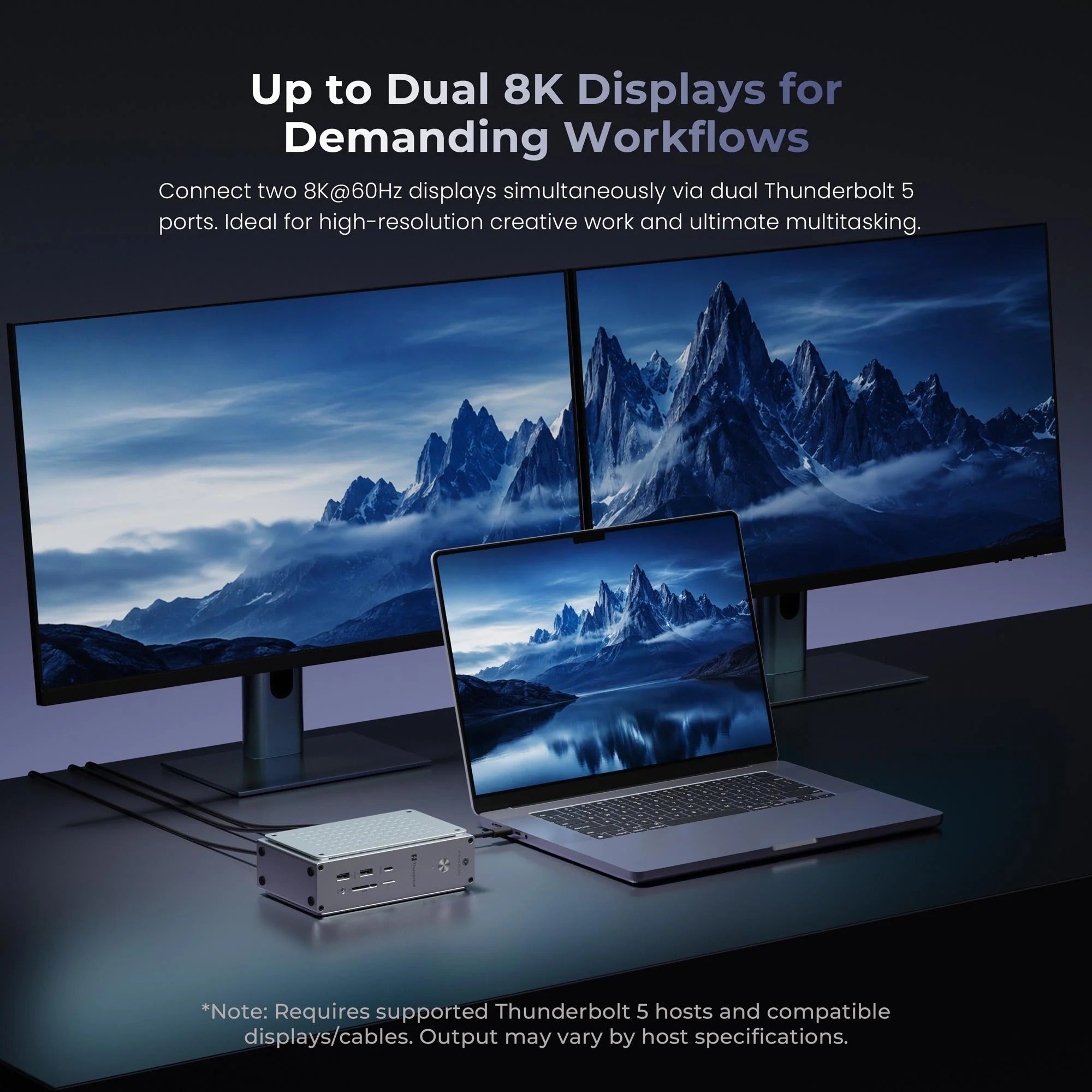Keychron - Thunderbolt 5 Dock (14-in-1) - Stacja dokująca 14-w-1