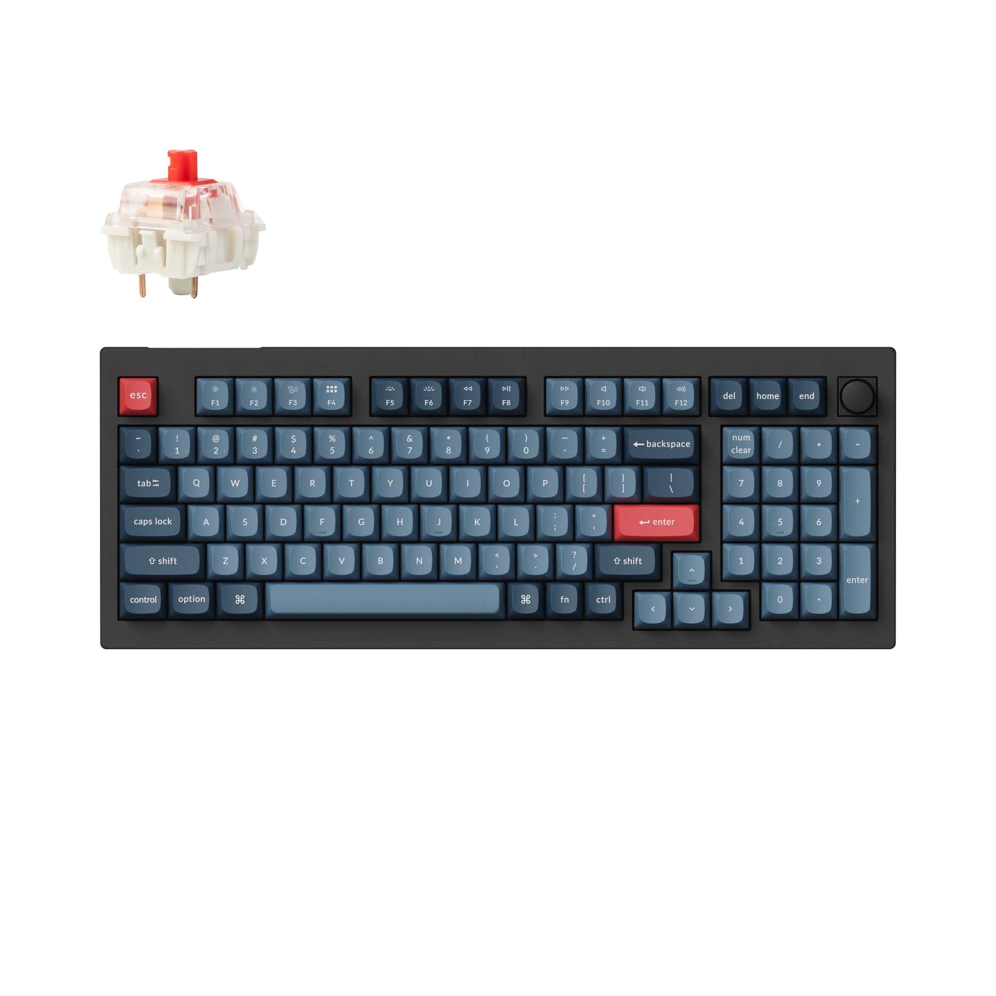 Keychron - V5 Max QMK/VIA Wireless Custom Mechanical Keyboard