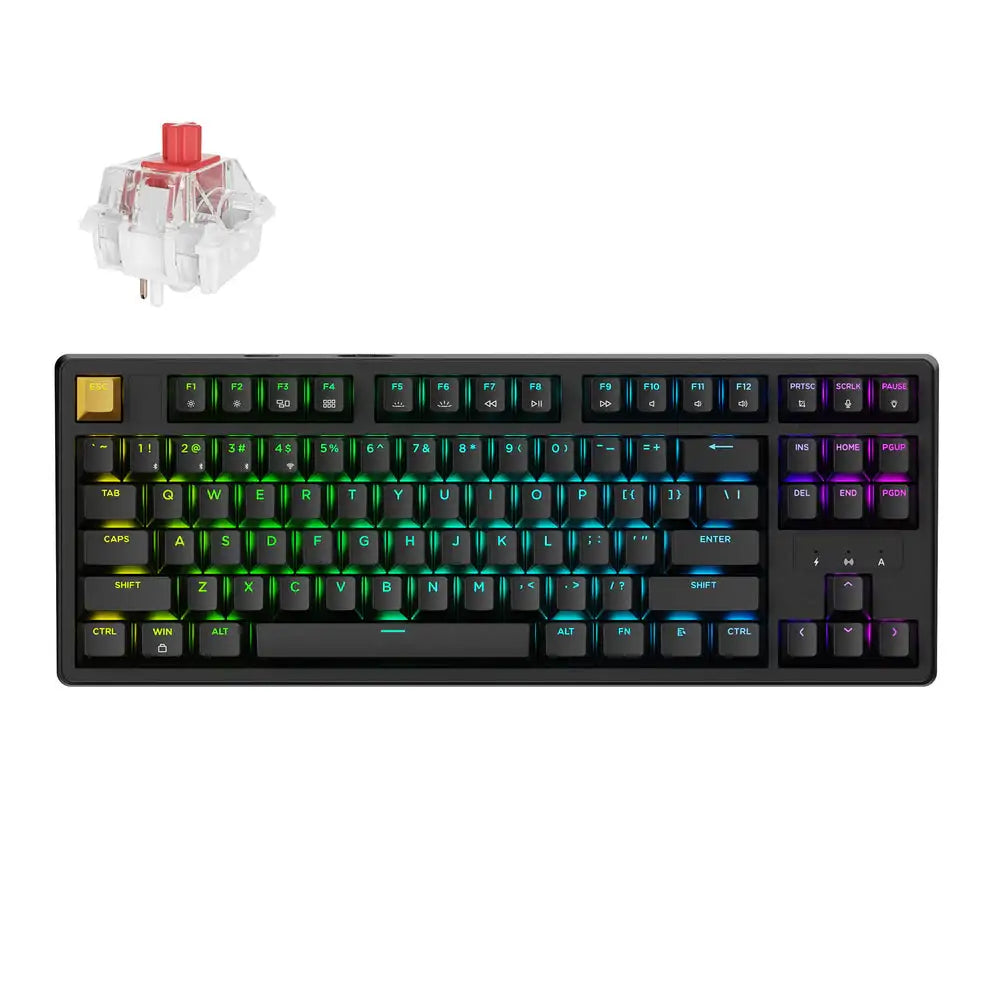 Keychron - J4 QMK Wireless Mechanical Keyboard - Bezprzewodowa Klawiatura Mechaniczna