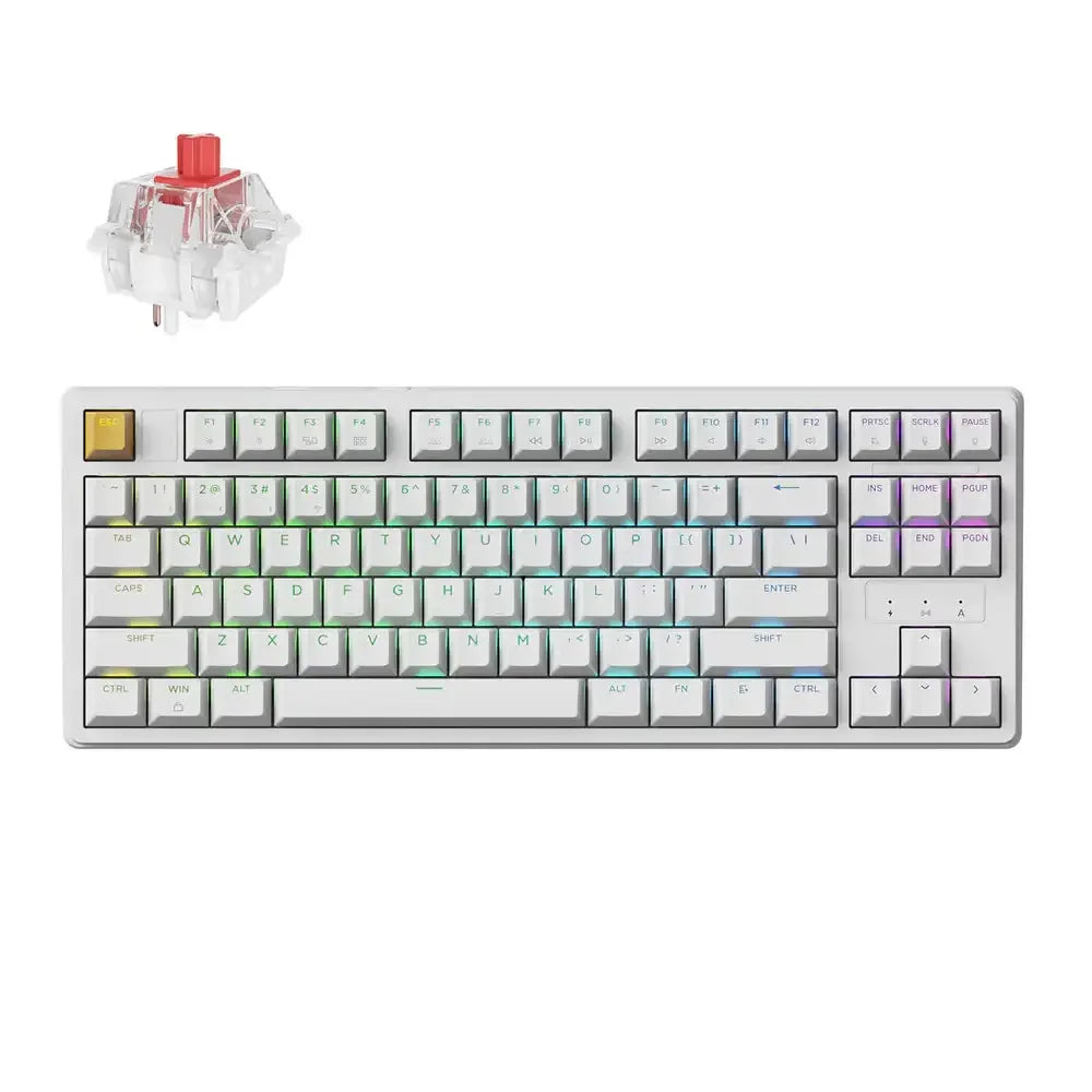 Keychron - J4 QMK Wireless Mechanical Keyboard - Bezprzewodowa Klawiatura Mechaniczna